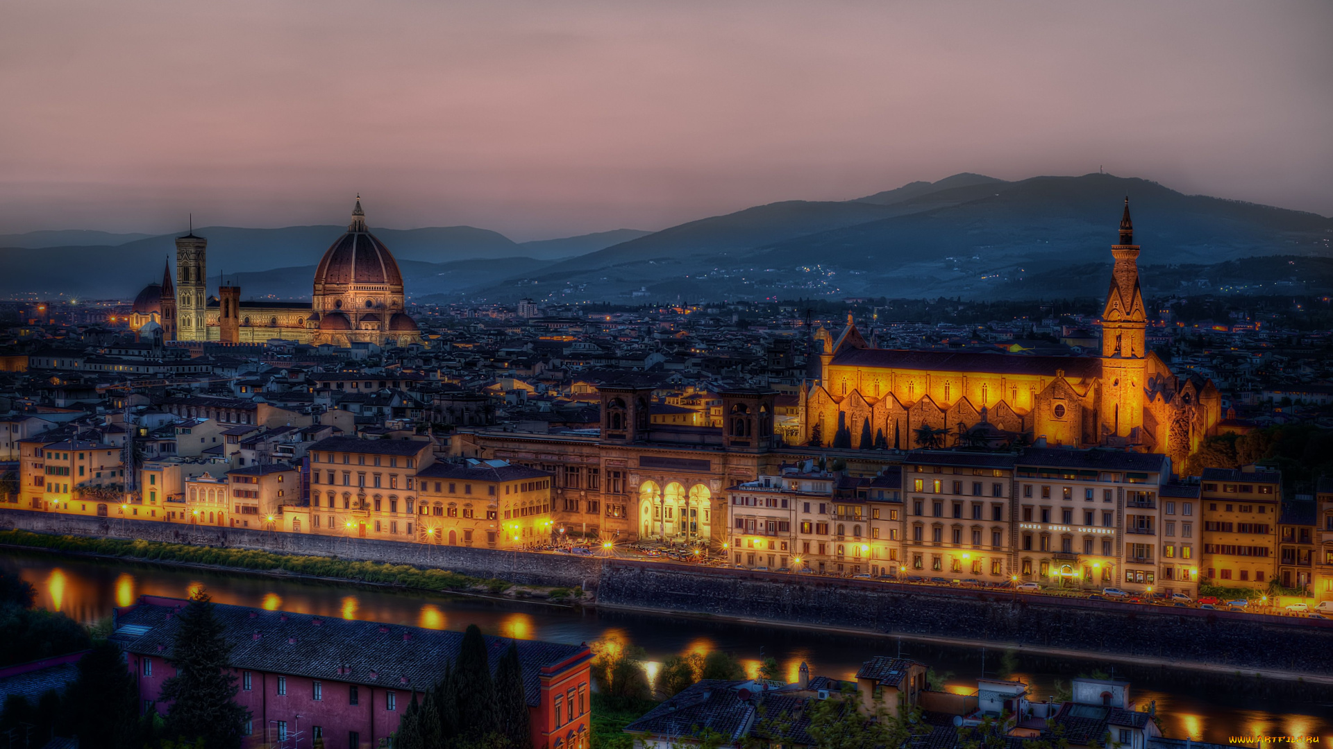 florence, italy, города, флоренция, италия