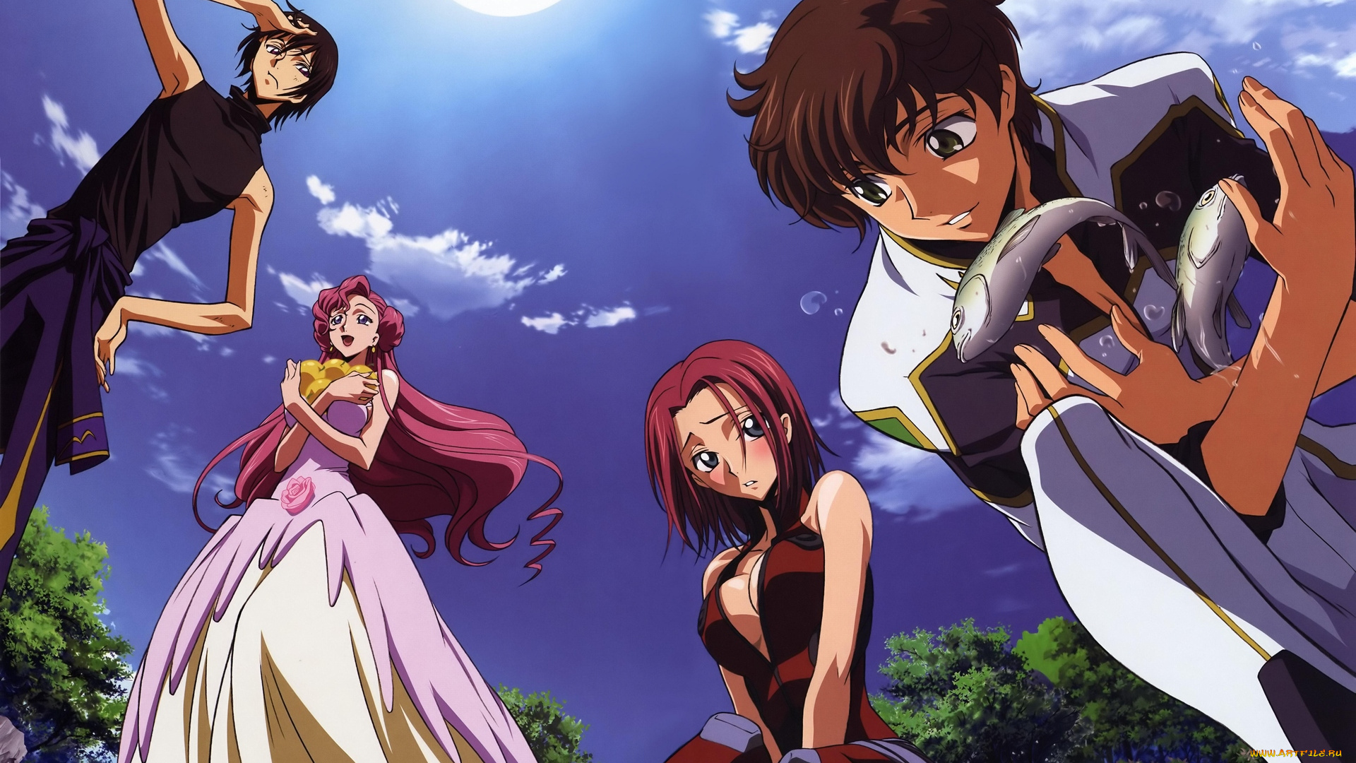 аниме, code, geass