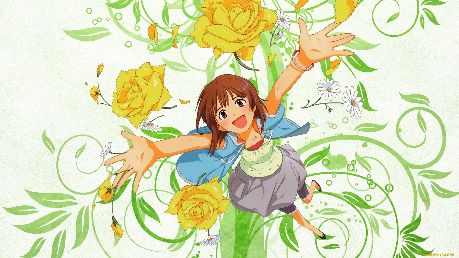 аниме, idolm@ster, idolмаster