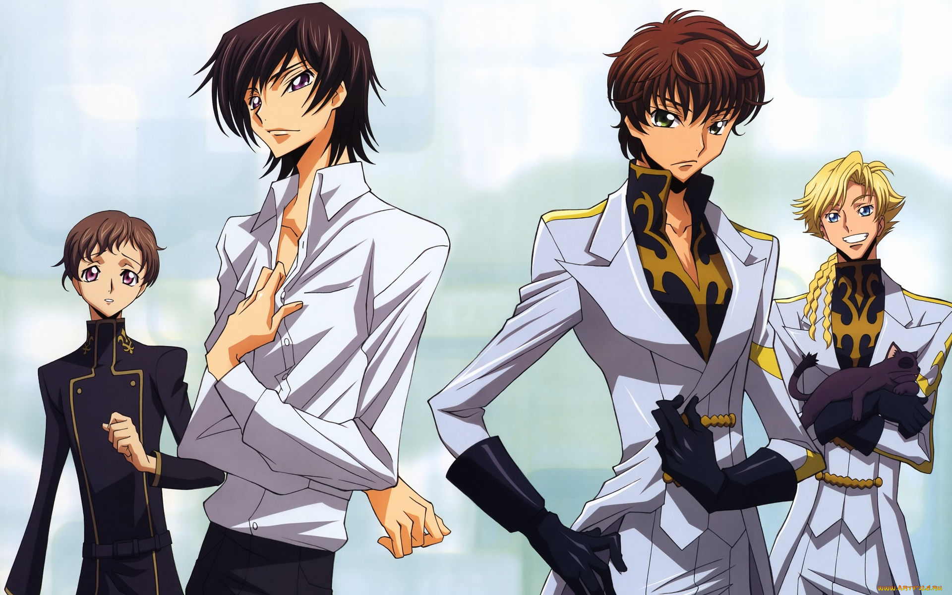 аниме, code, geass