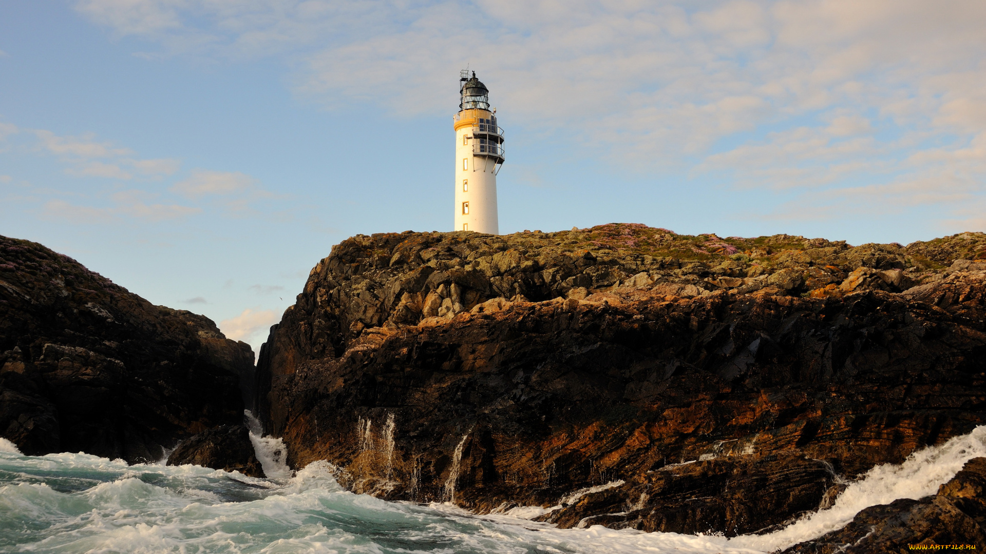 bruray, scotland, природа, маяки, маяк, море