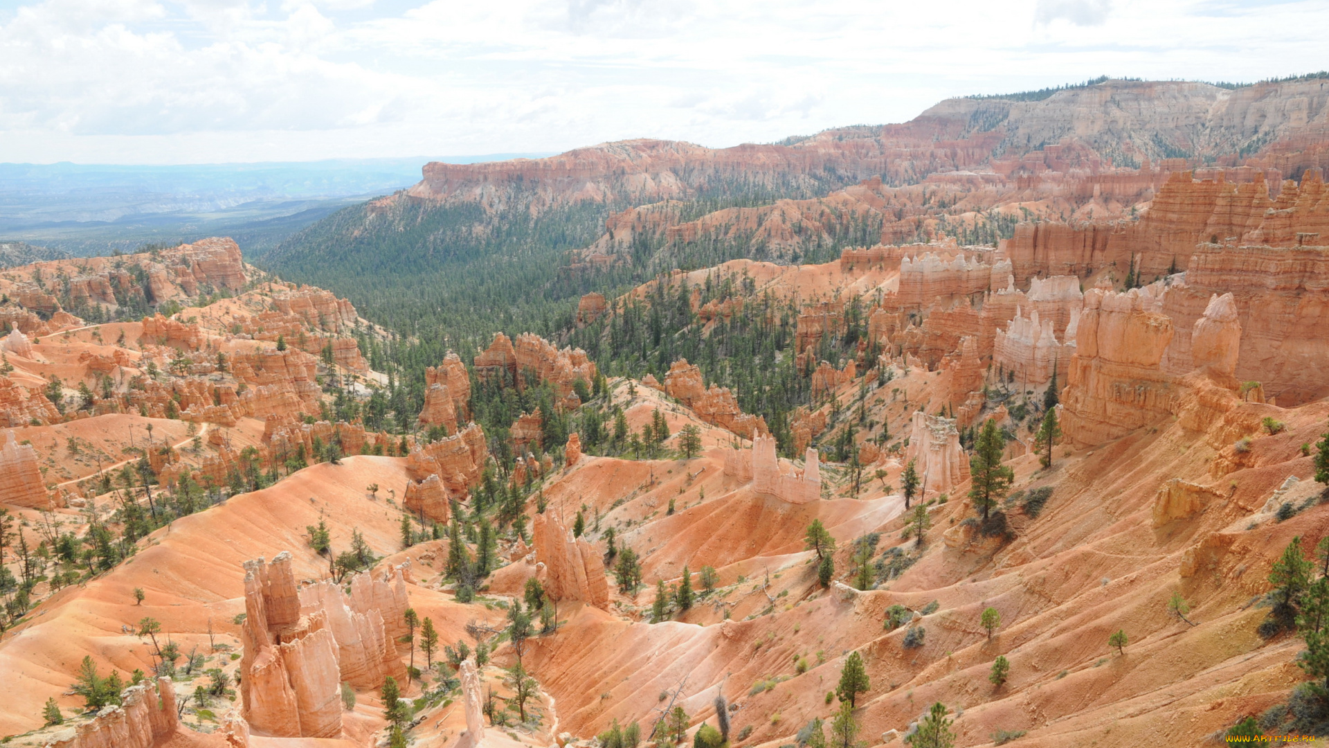 bryce, canyon, national, park, utah, природа, горы