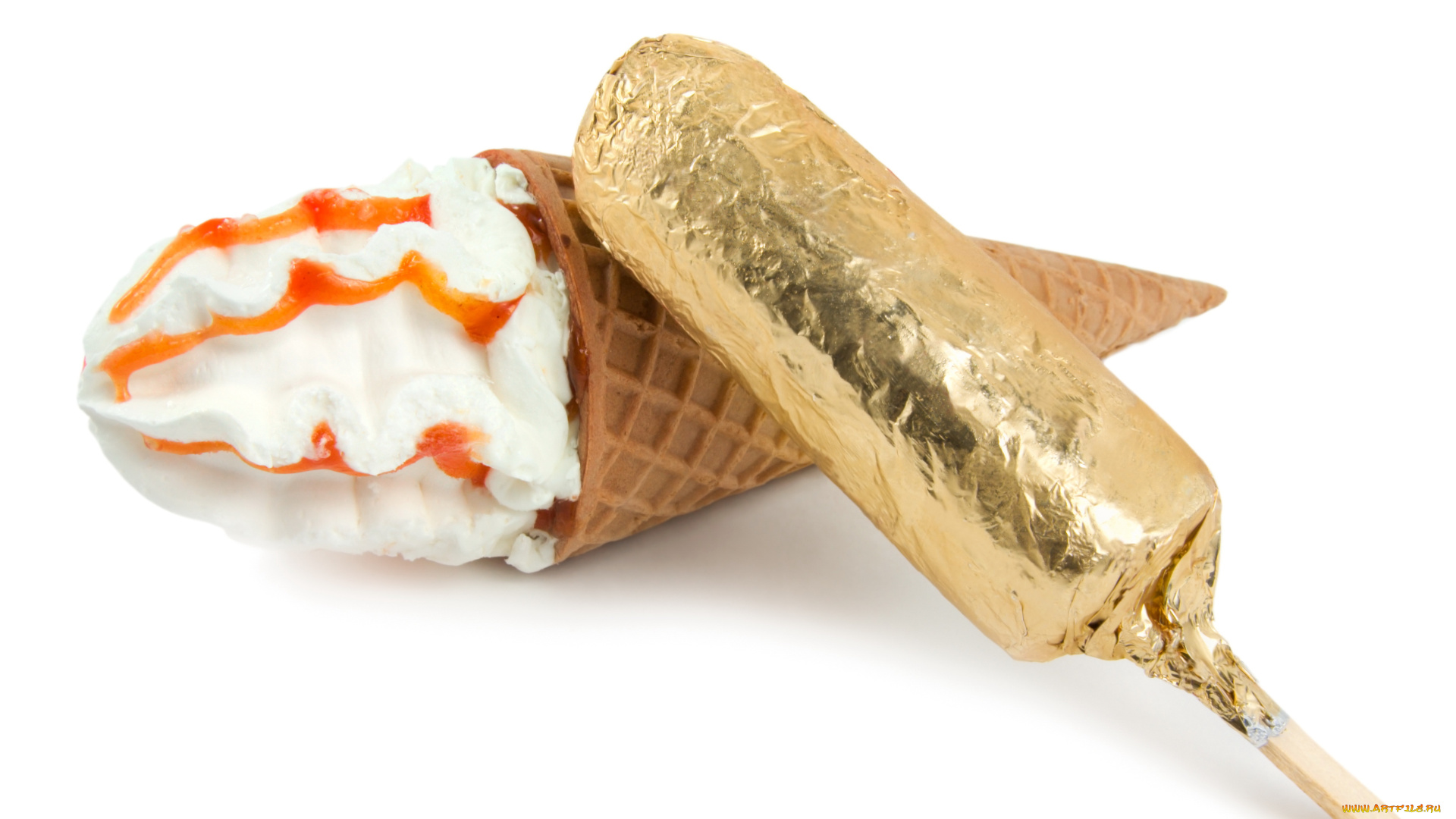 еда, мороженое, десерты