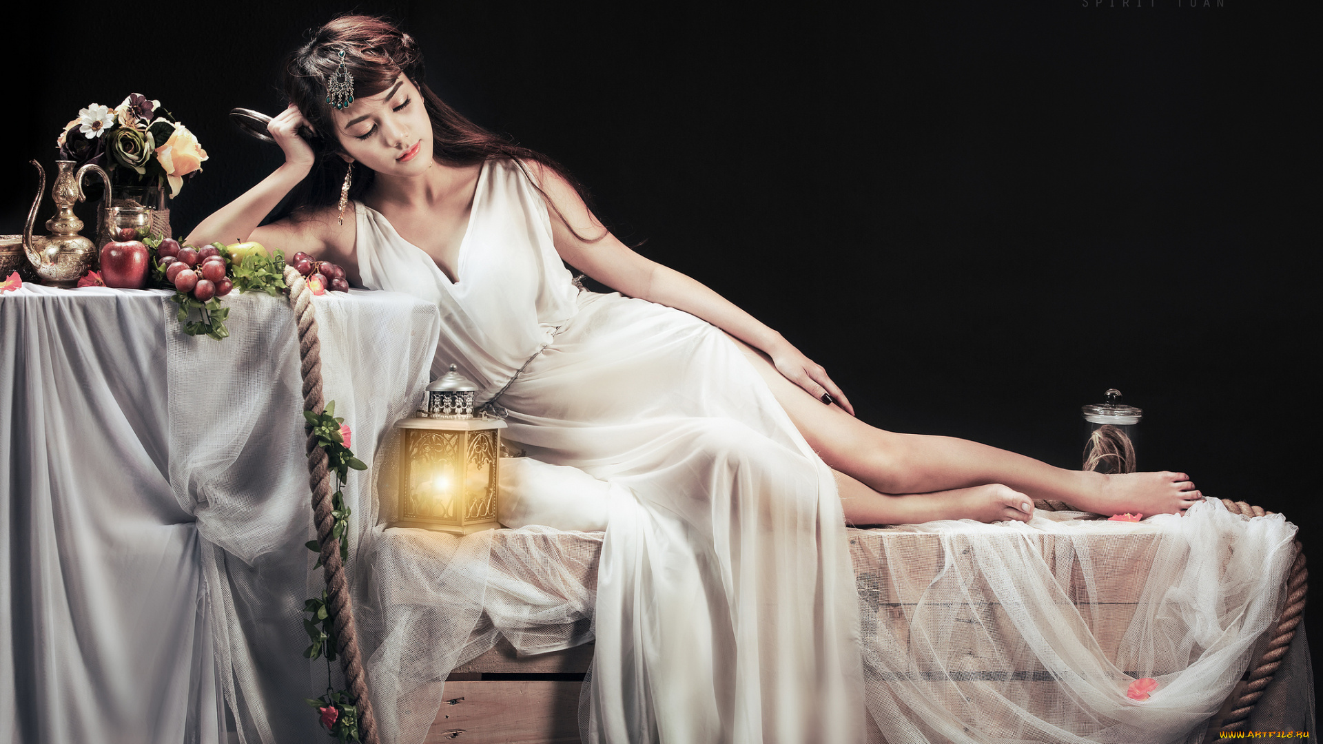 Linh, Napie, девушки, азиатка