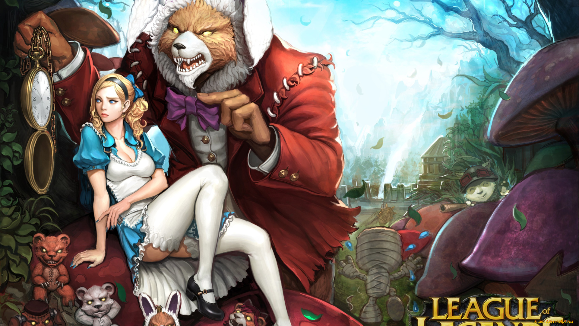 league, of, legends, видео, игры, annie