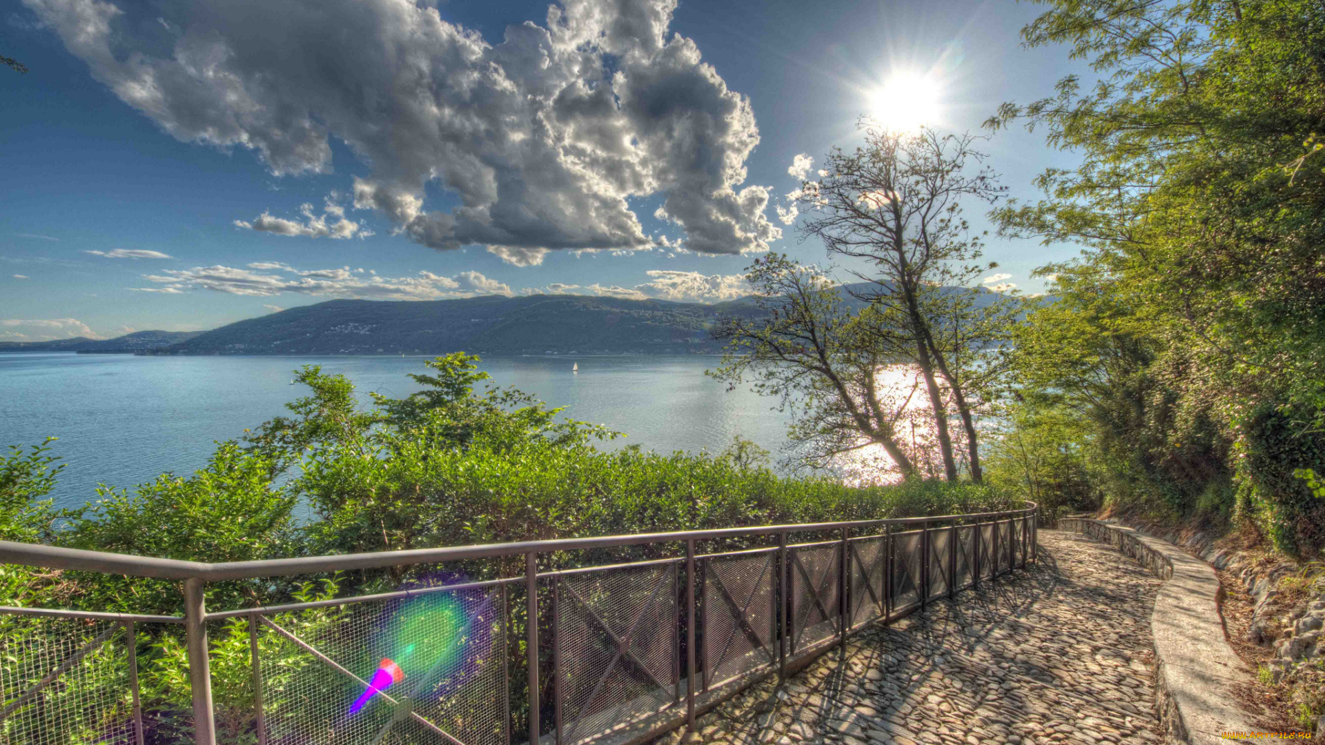 leggiuno, varese, lombardia, italy, природа, реки, озера, дорожка, горы, деревья, пейзаж, озеро, ломбардия, варезе, италия, lake, maggiore, лаго-маджоре