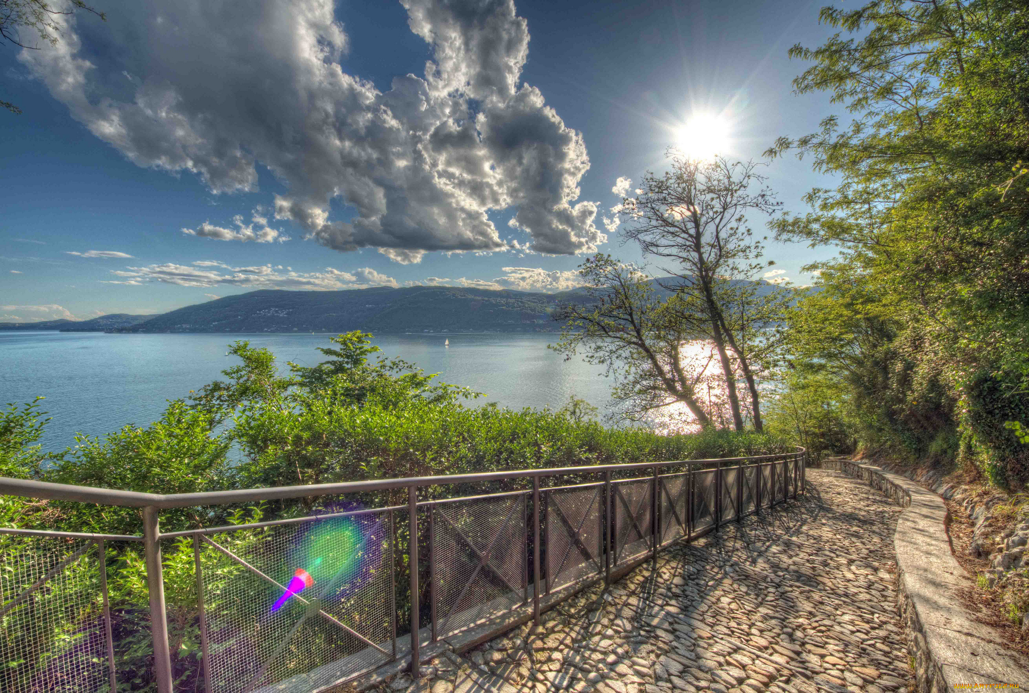 leggiuno, varese, lombardia, italy, природа, реки, озера, дорожка, горы, деревья, пейзаж, озеро, ломбардия, варезе, италия, lake, maggiore, лаго-маджоре