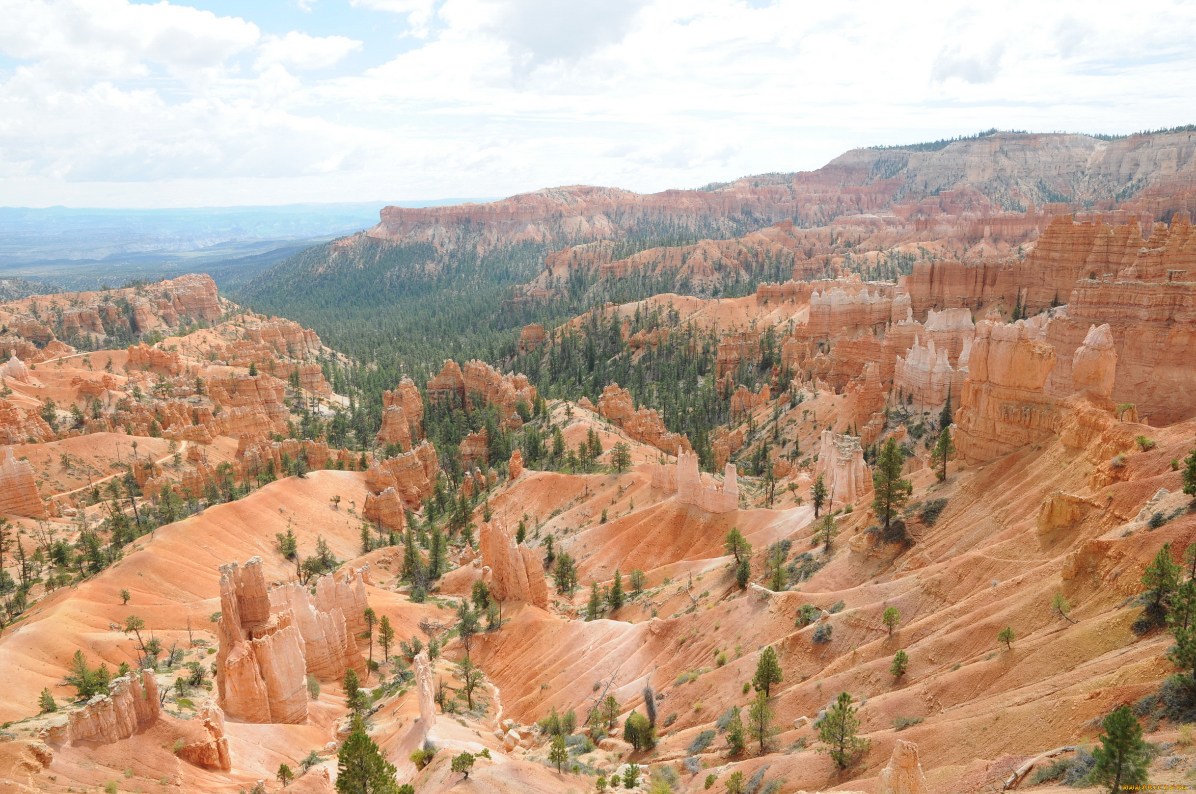 bryce, canyon, national, park, utah, природа, горы