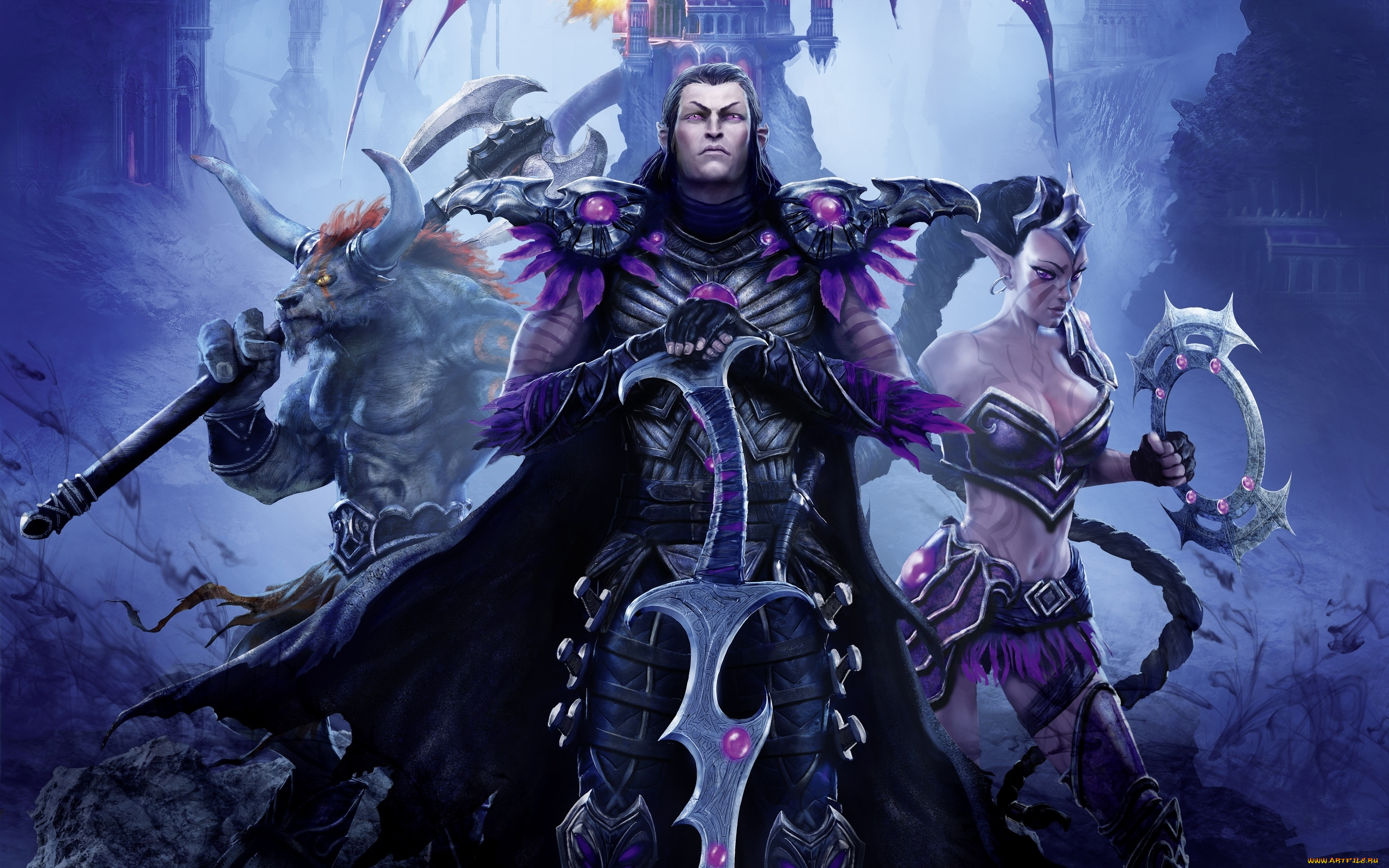 might, magic, heroes, shades, of, darkness, видео, игры, эльфы, минотавр