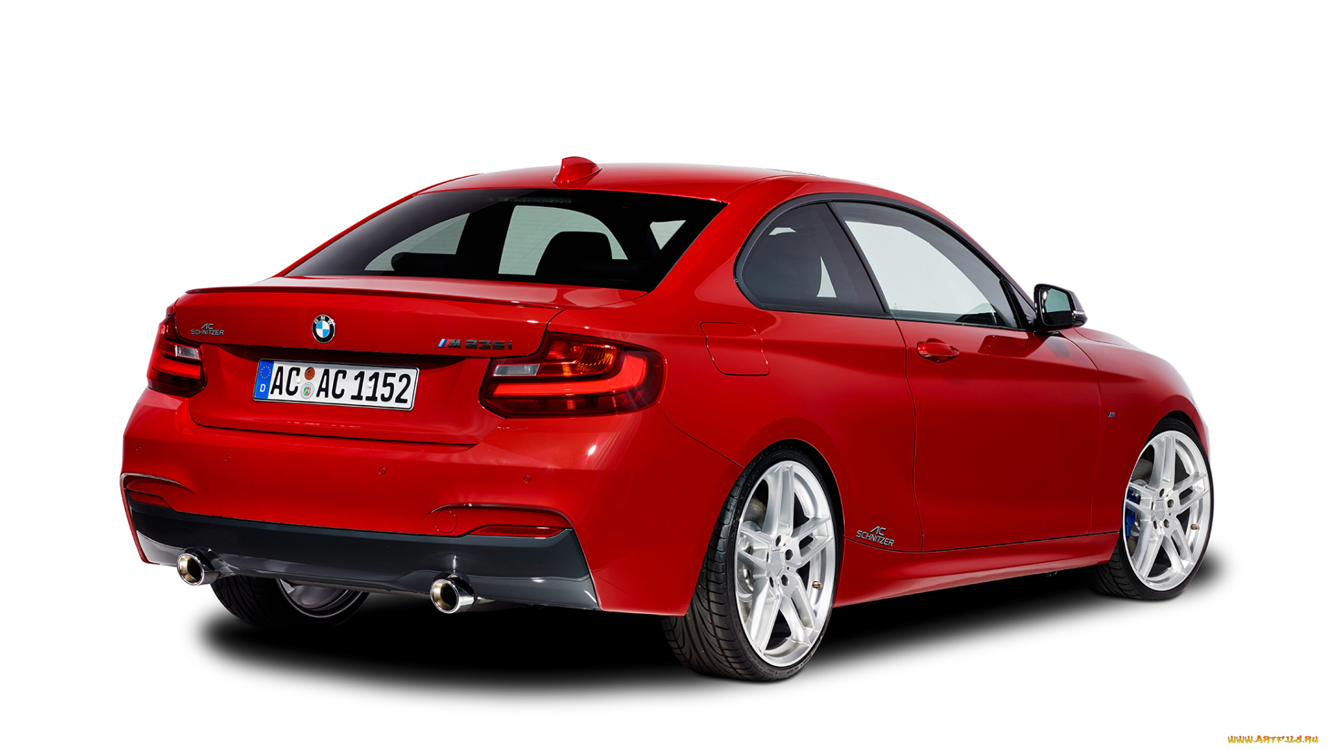 автомобили, bmw, acs2, 3, 5i, ac, schnitzer, красный, 2014г, f22