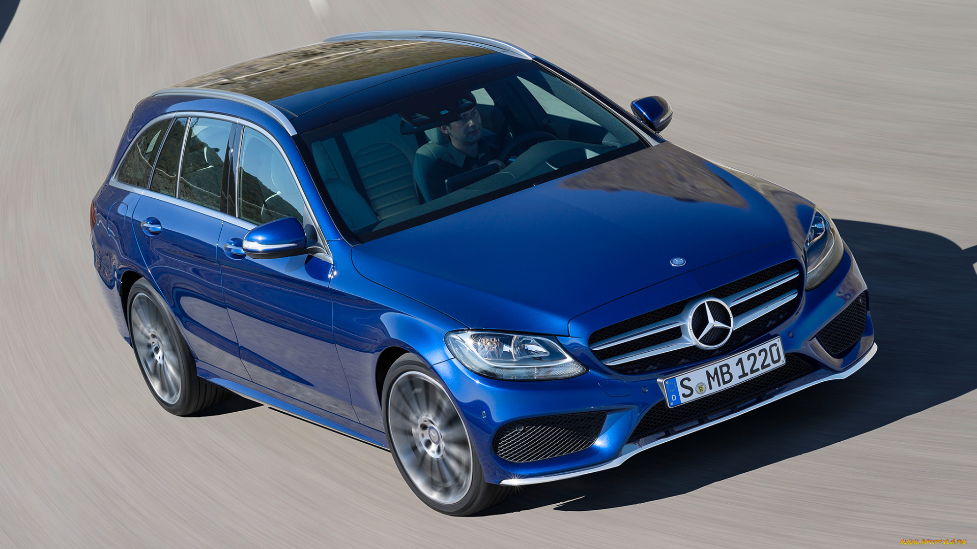 автомобили, mercedes-benz, 2014г, синий, estate, s205, line, amg, c, 250