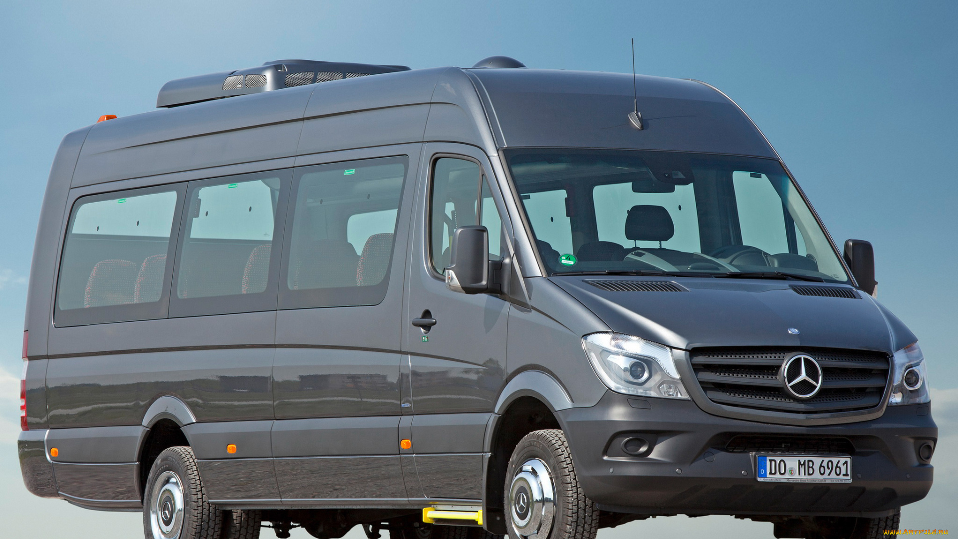 автомобили, mercedes-benz, transfer, sprinter, серый, 2014г, br, 906, 45