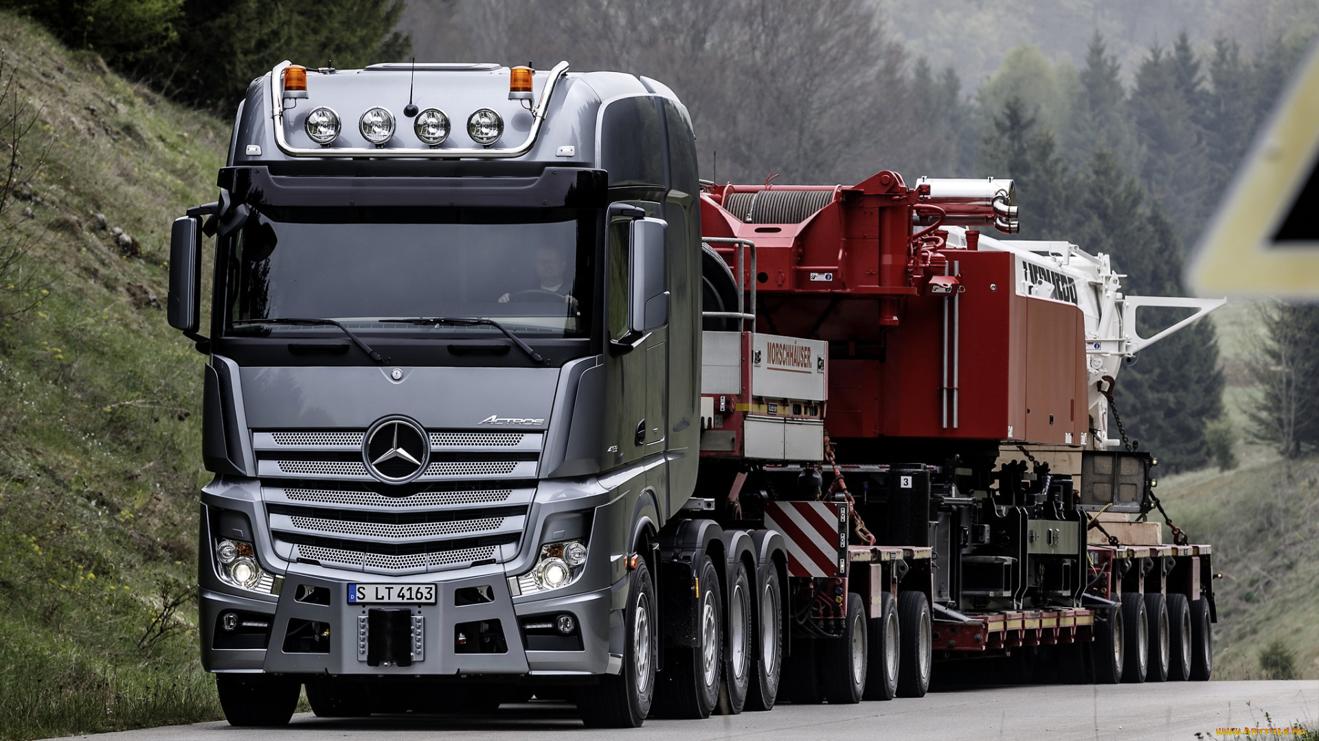 автомобили, mercedes, trucks, actros, slt, 4163, mp4, mercedes-benz