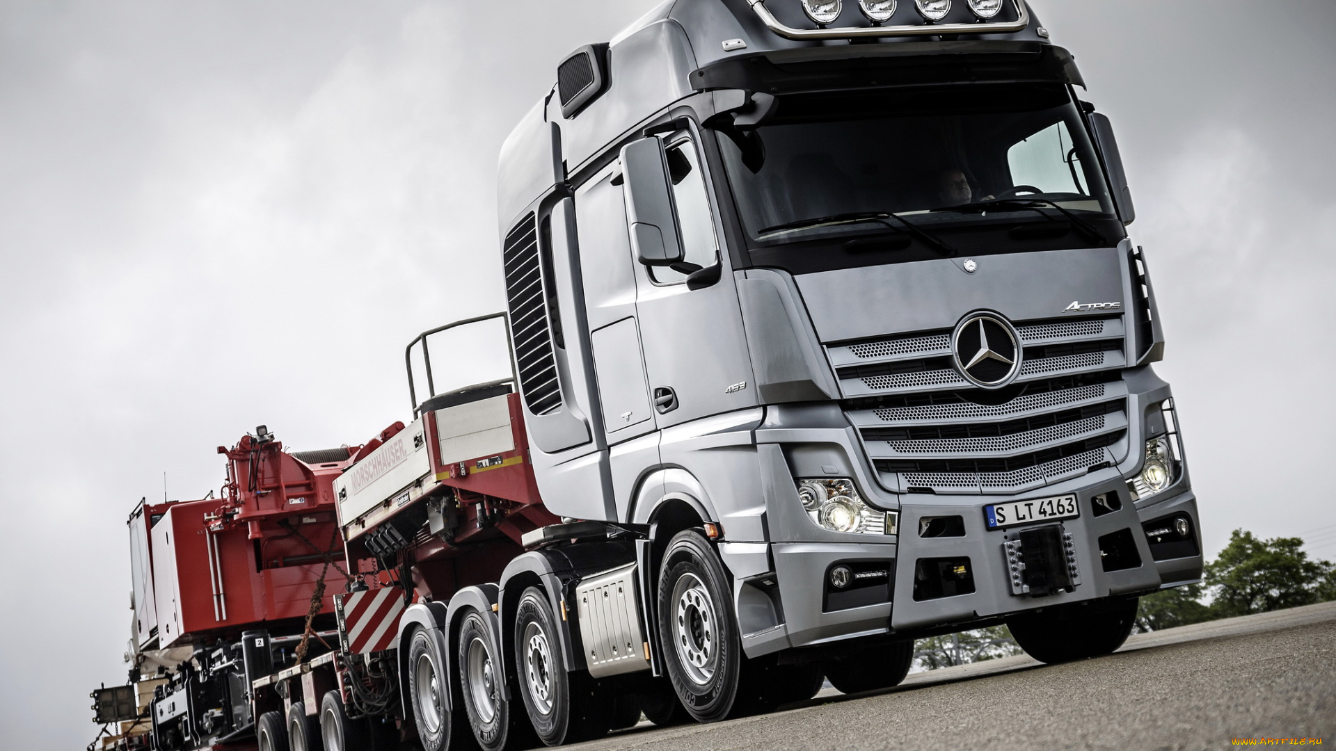 автомобили, mercedes, trucks, mercedes-benz, actros, slt, mp4, 4163