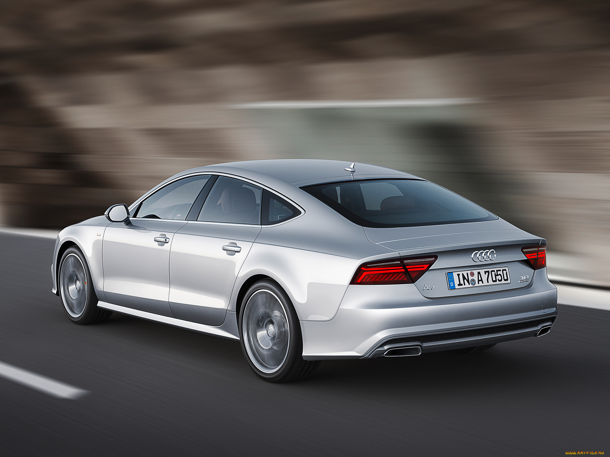 автомобили, audi, a7, sportback, 3-0, tdi, quattro, 2014г, светлый