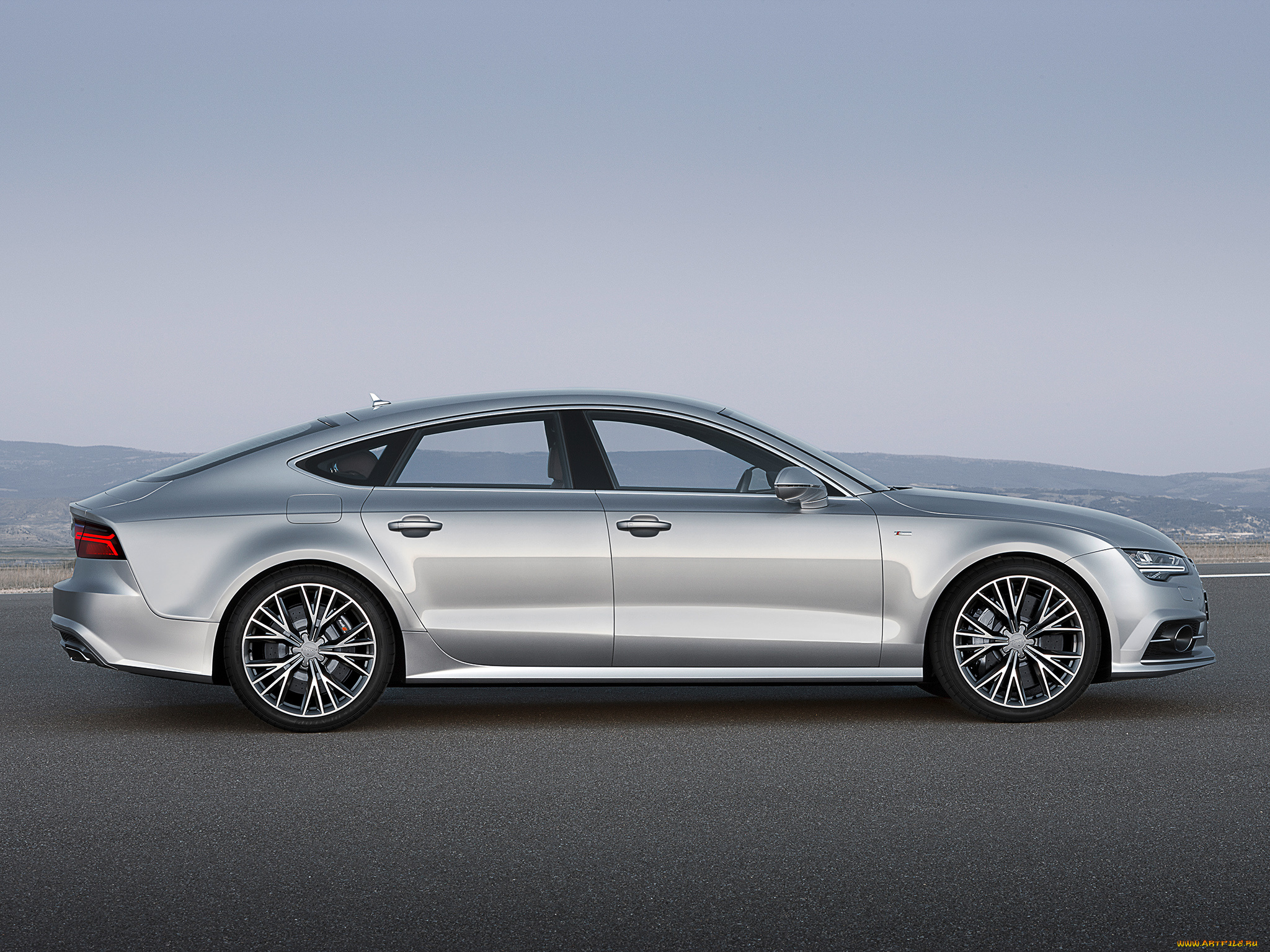 автомобили, audi, a7, sportback, 3-0, tdi, quattro, 2014г, светлый