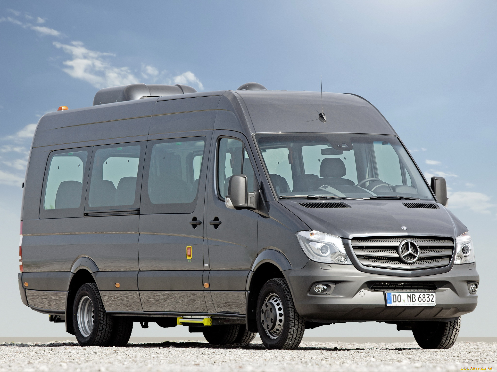 автомобили, mercedes-benz, 45, transfer, серый, 2014г, sprinter, br, 906