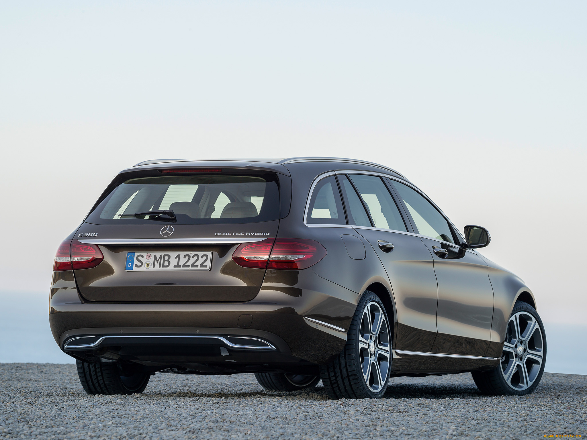 автомобили, mercedes-benz, line, estate, exclusive, hybrid, 2014г, s205, темный, bluetec, c, 300