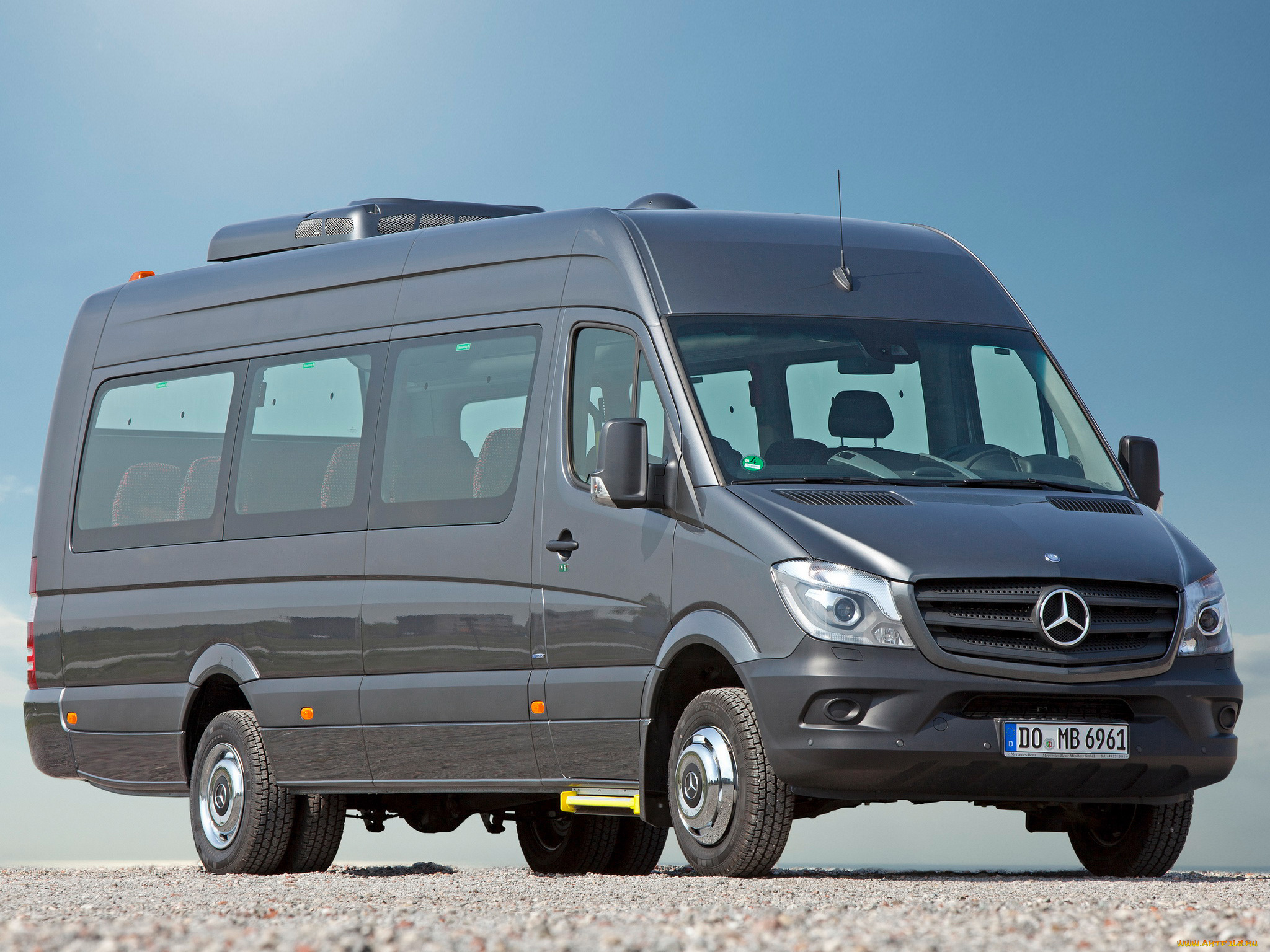 автомобили, mercedes-benz, transfer, sprinter, серый, 2014г, br, 906, 45