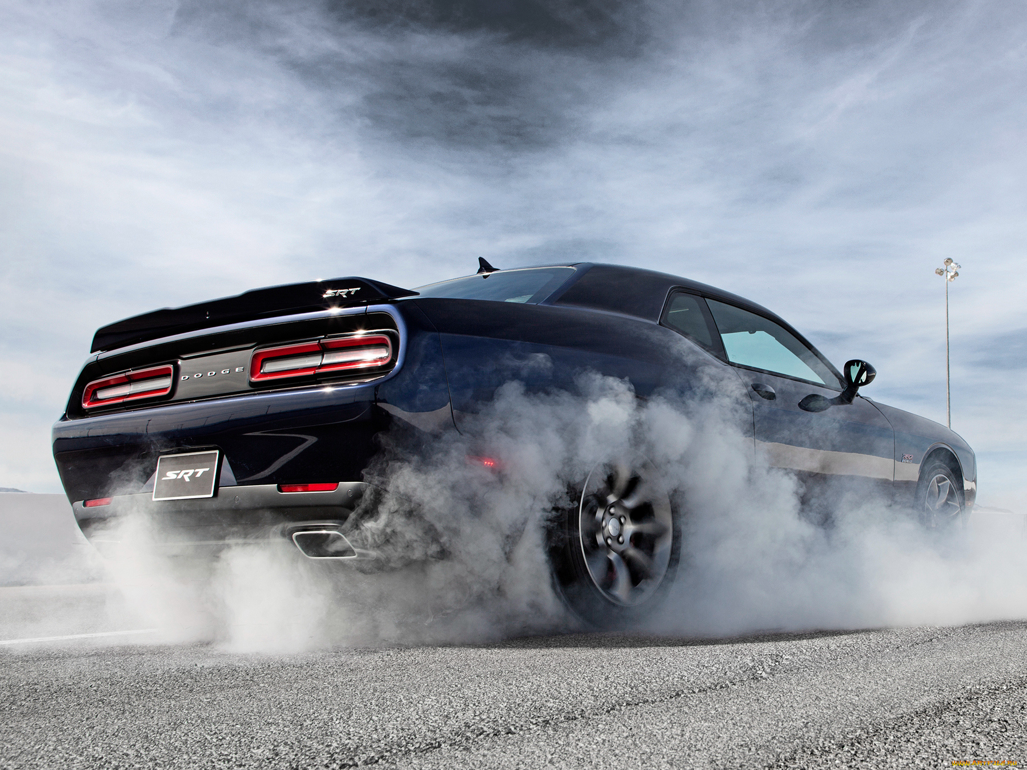 спорт, drift, темный, дым, lc, srt, challenger, dodge, 2015г