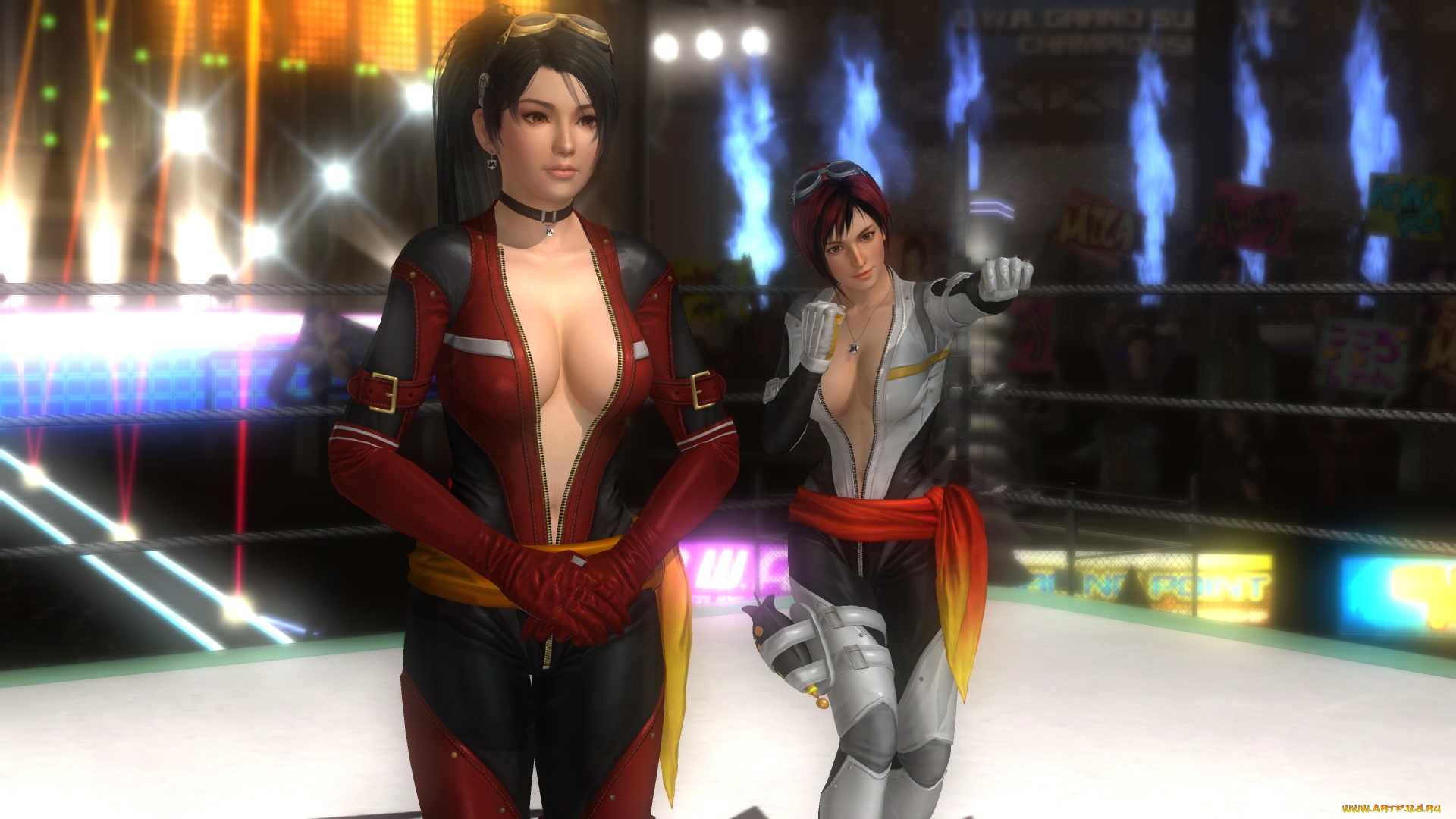 3д, графика, аниме, , anime, поза, фон, взгляд, девушки