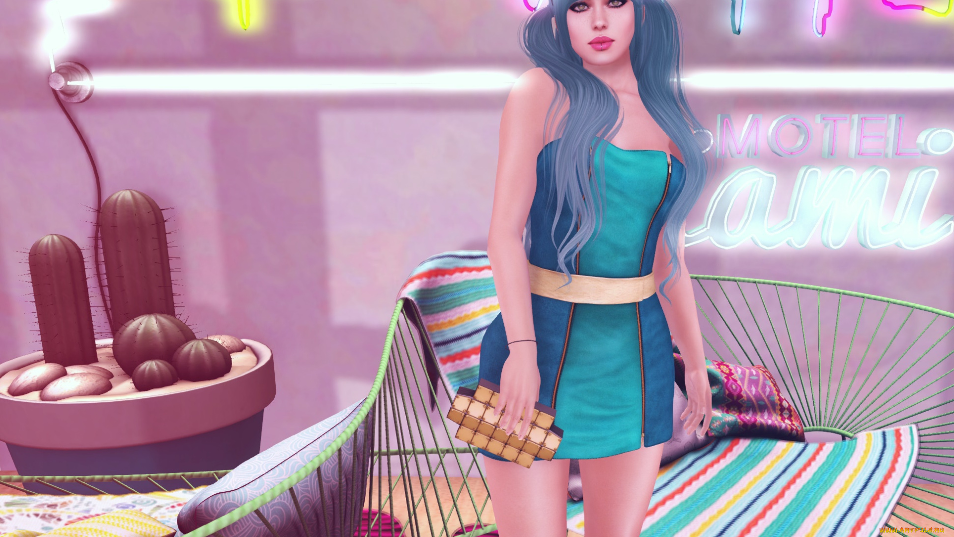 3д, графика, люди, , people, интерьер, взгляд, фон, девушка