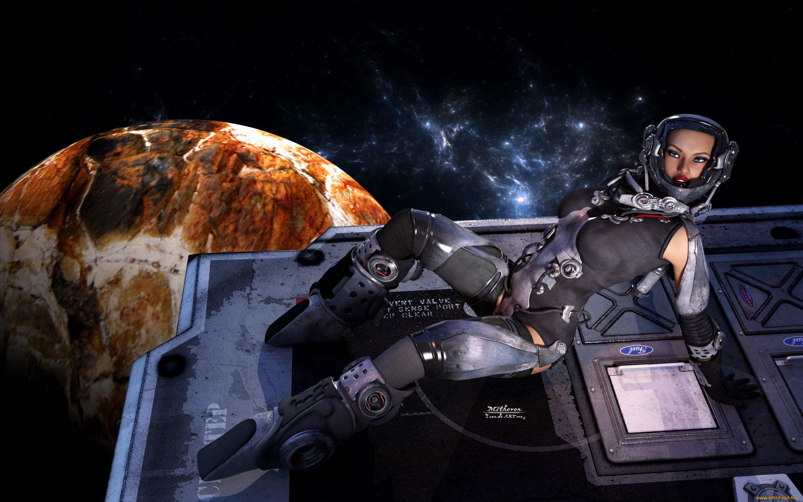 3д, графика, фантазия, , fantasy, взгляд, девушка, фон