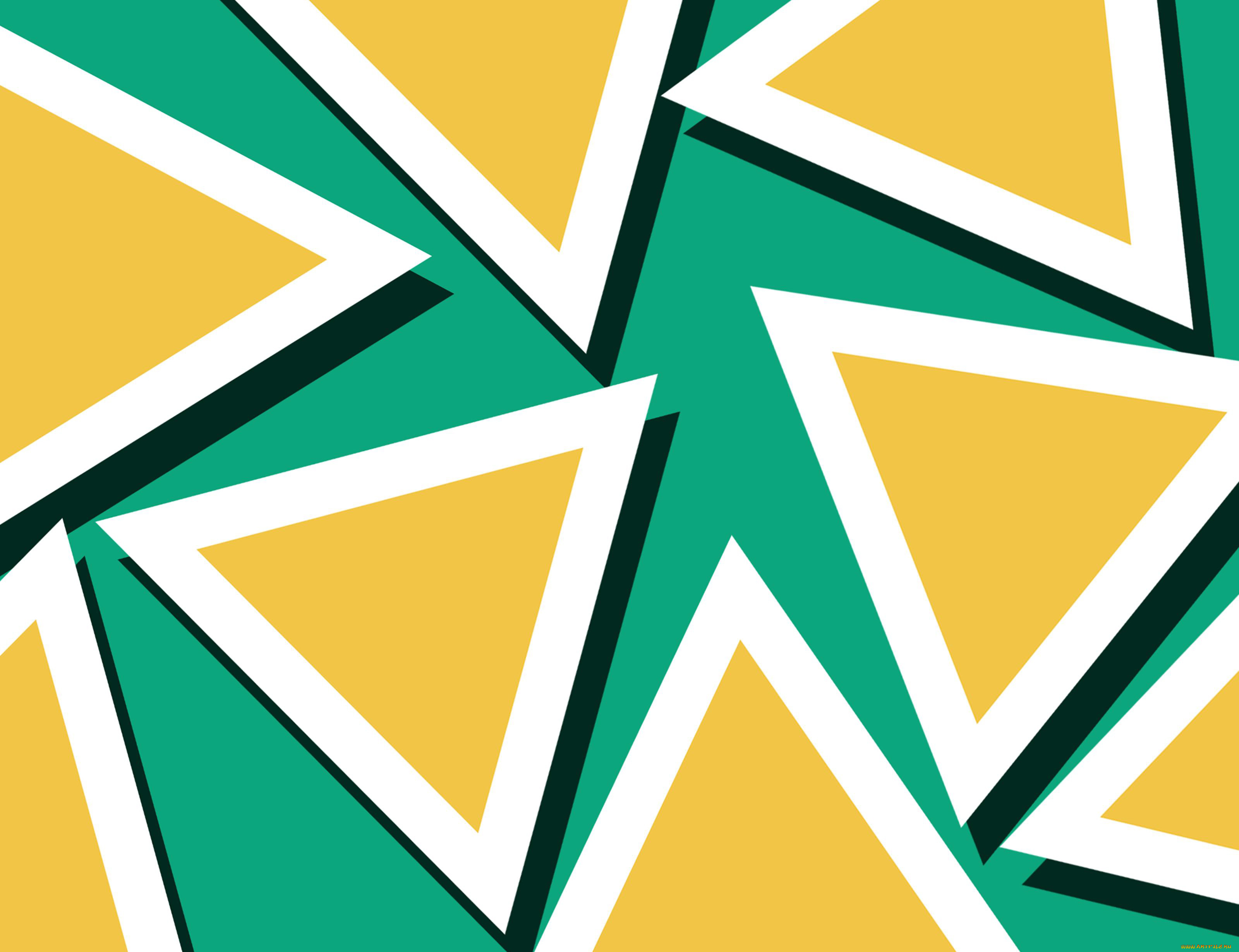 векторная, графика, графика, , graphics, краски, узор, линии, треугольник