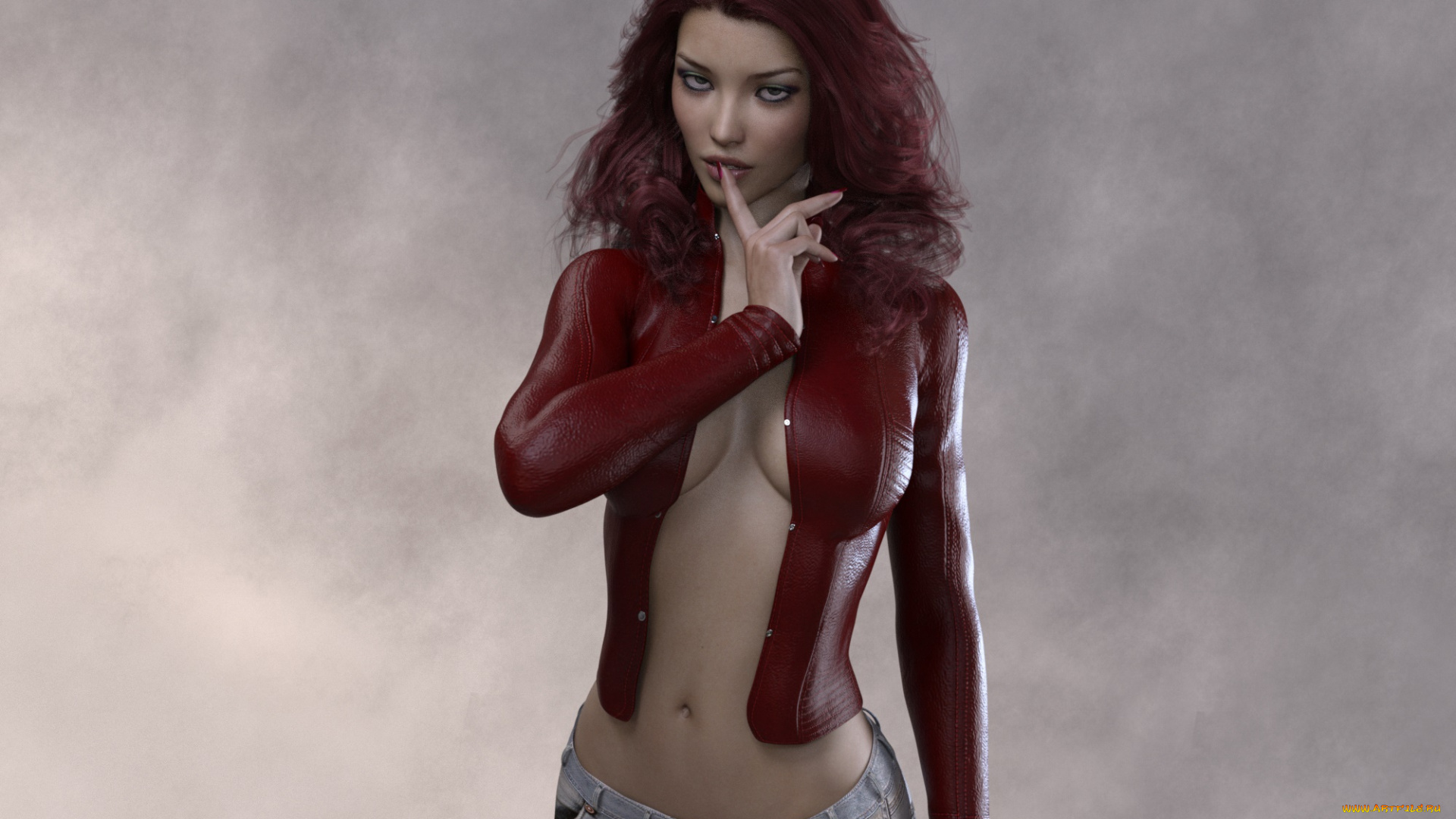 3д, графика, люди, , people, фон, девушка, взгляд