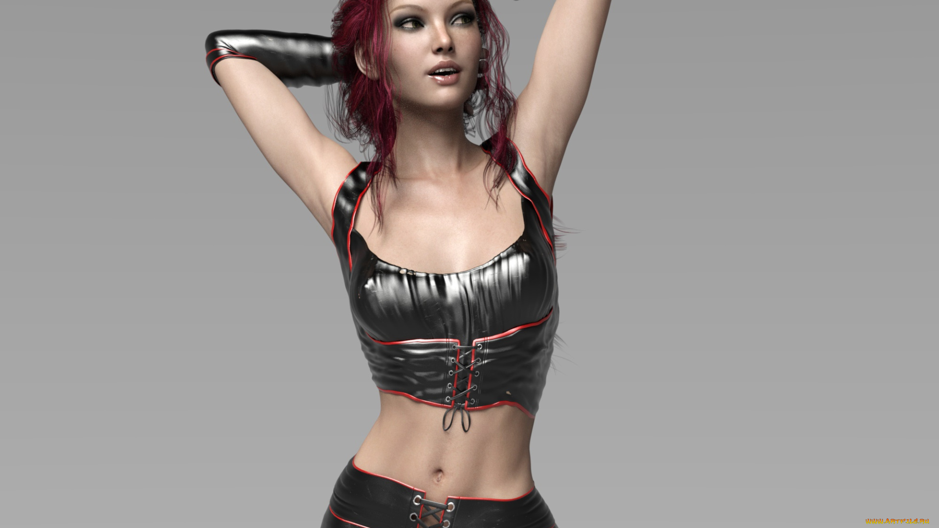 3д, графика, люди, , people, взгляд, девушка, фон