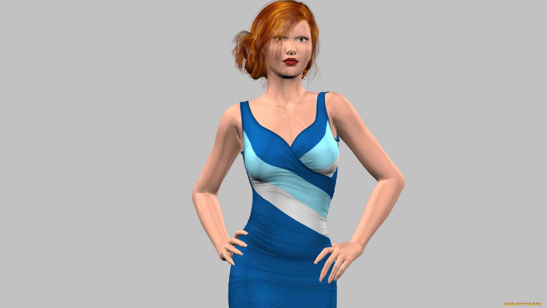 3д, графика, люди, , people, взгляд, девушка, фон