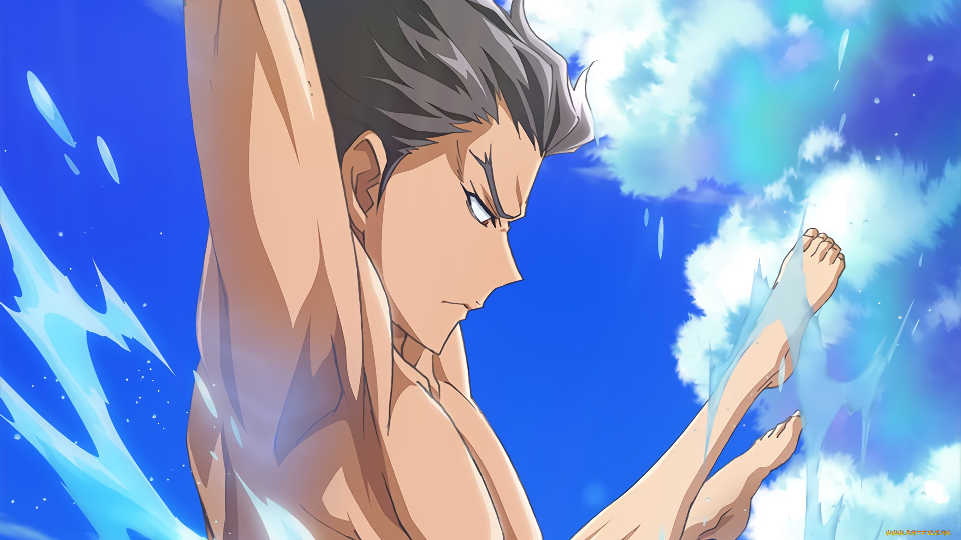 аниме, dive, персонаж