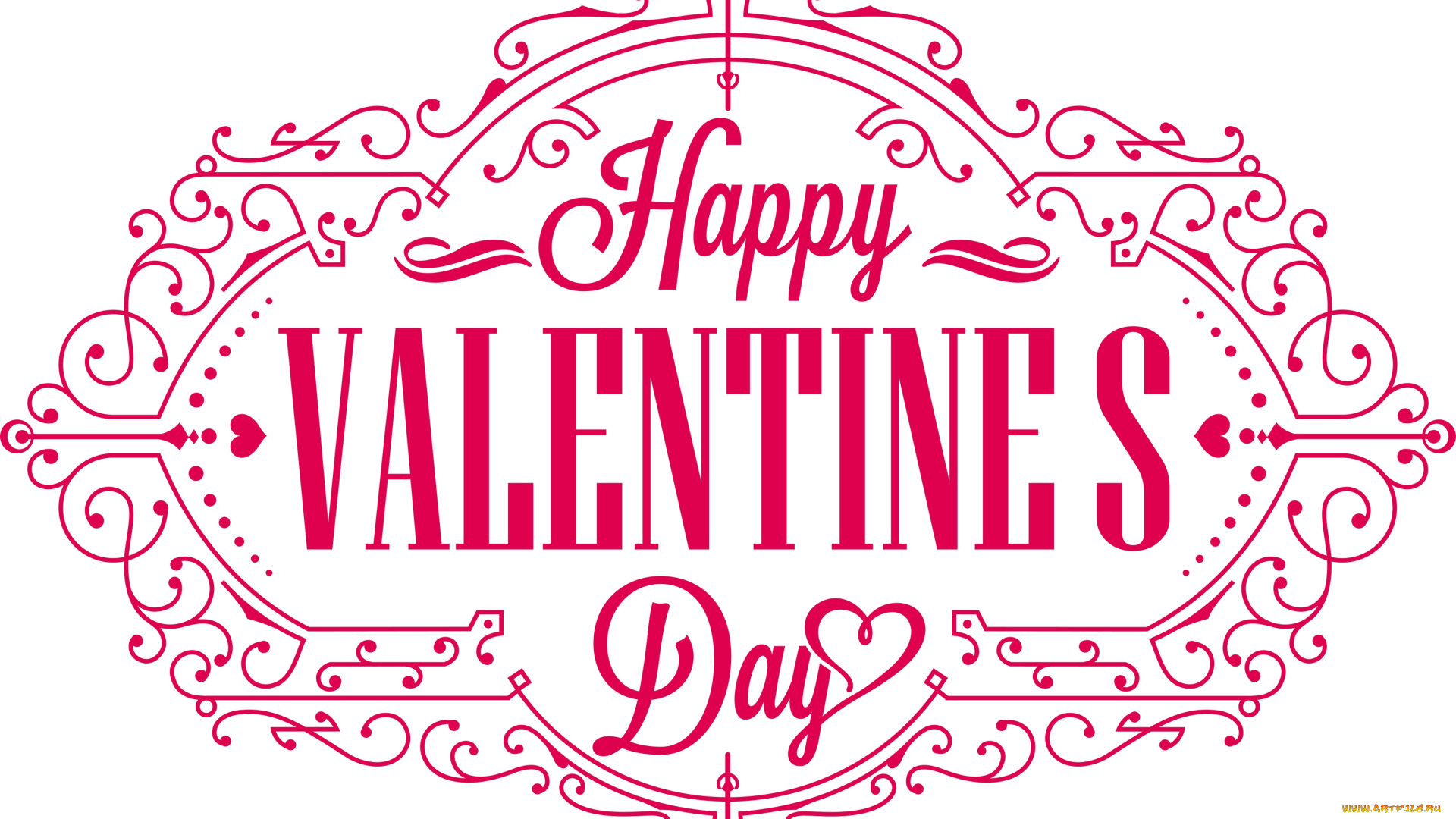 праздничные, день, святого, валентина, , сердечки, , любовь, цвета, фон, узор, надпись