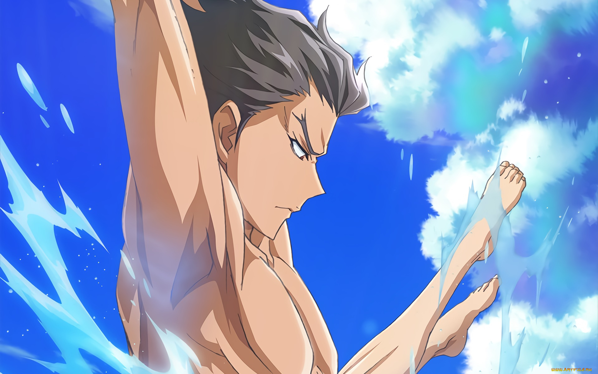 аниме, dive, персонаж