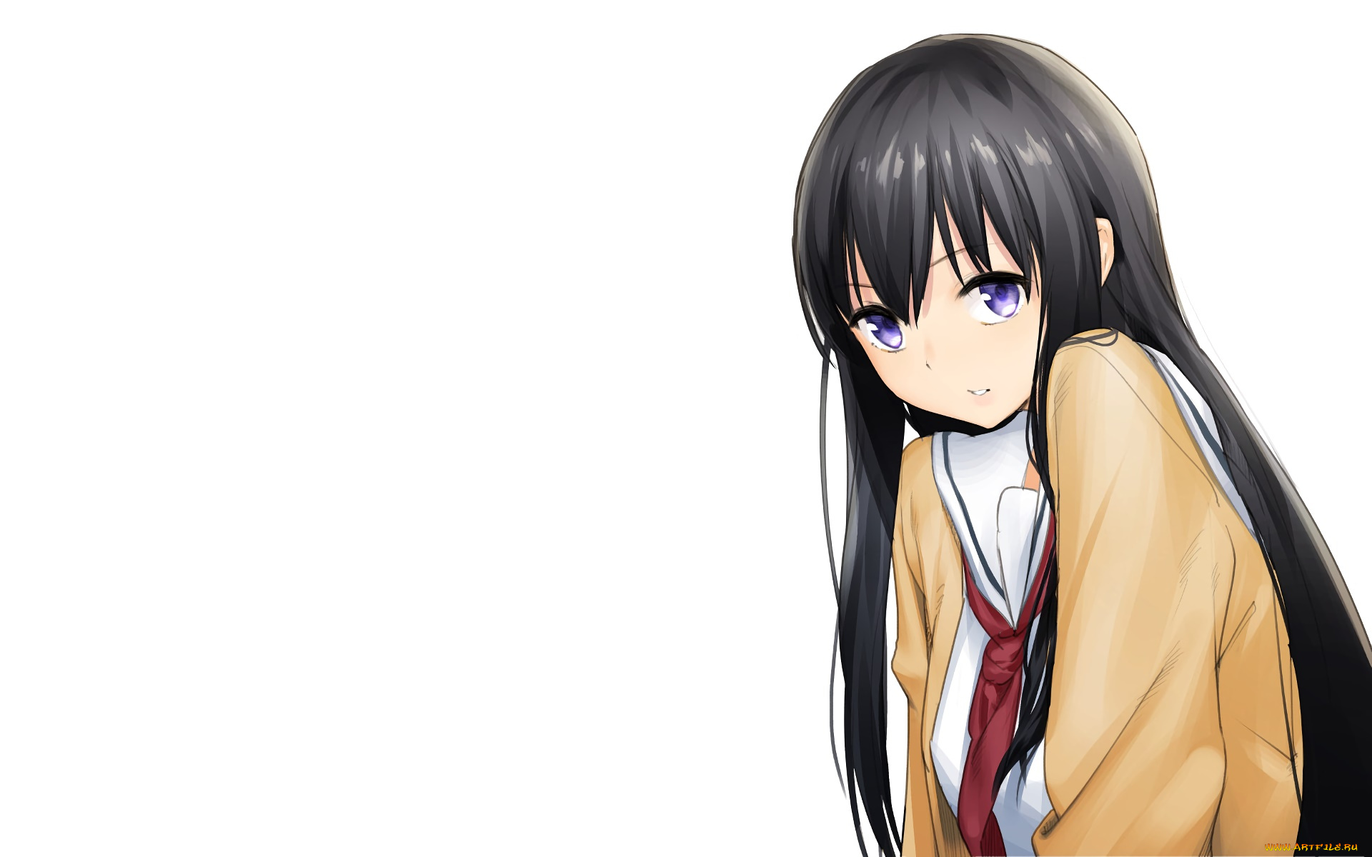 koe, no, katachi, аниме, девушка, взгляд, фон