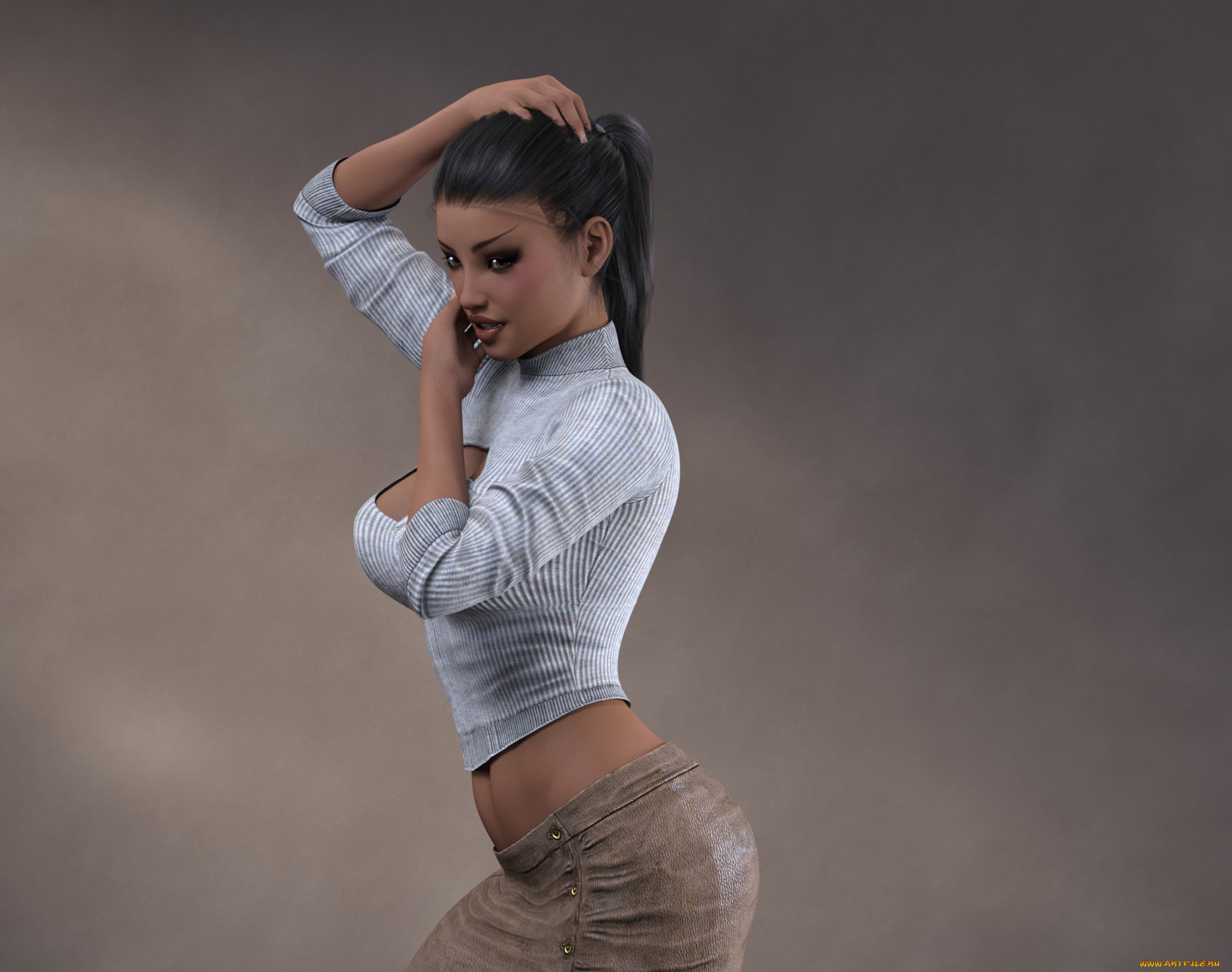 3д, графика, люди, , people, фон, девушка, взгляд