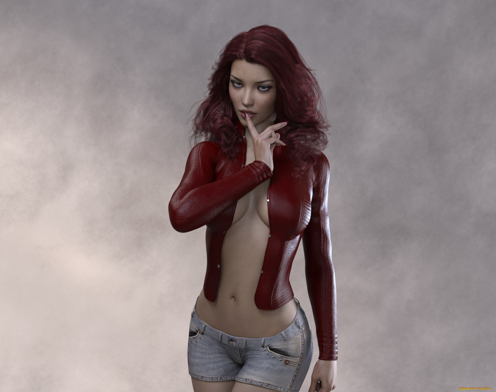 3д, графика, люди, , people, фон, девушка, взгляд