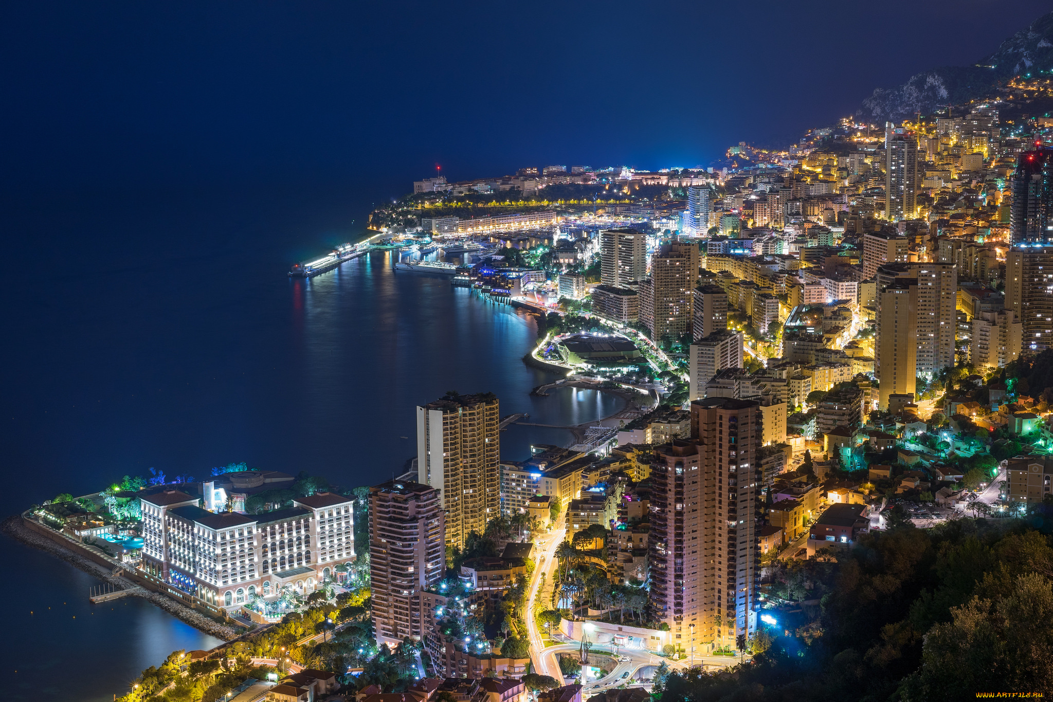 города, -, панорамы, побережье