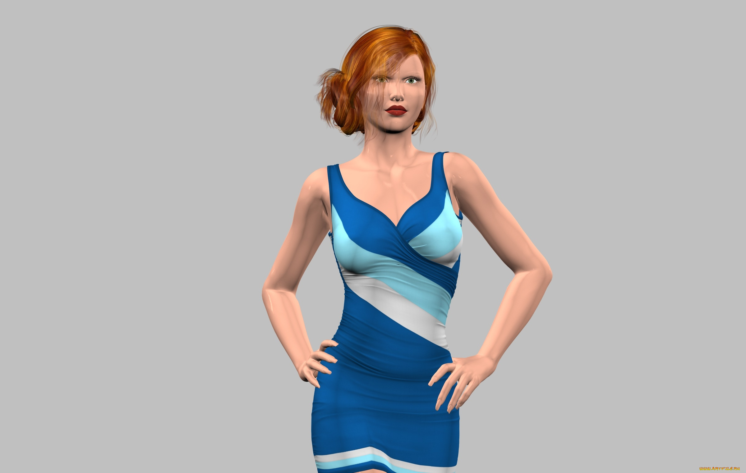 3д, графика, люди, , people, взгляд, девушка, фон