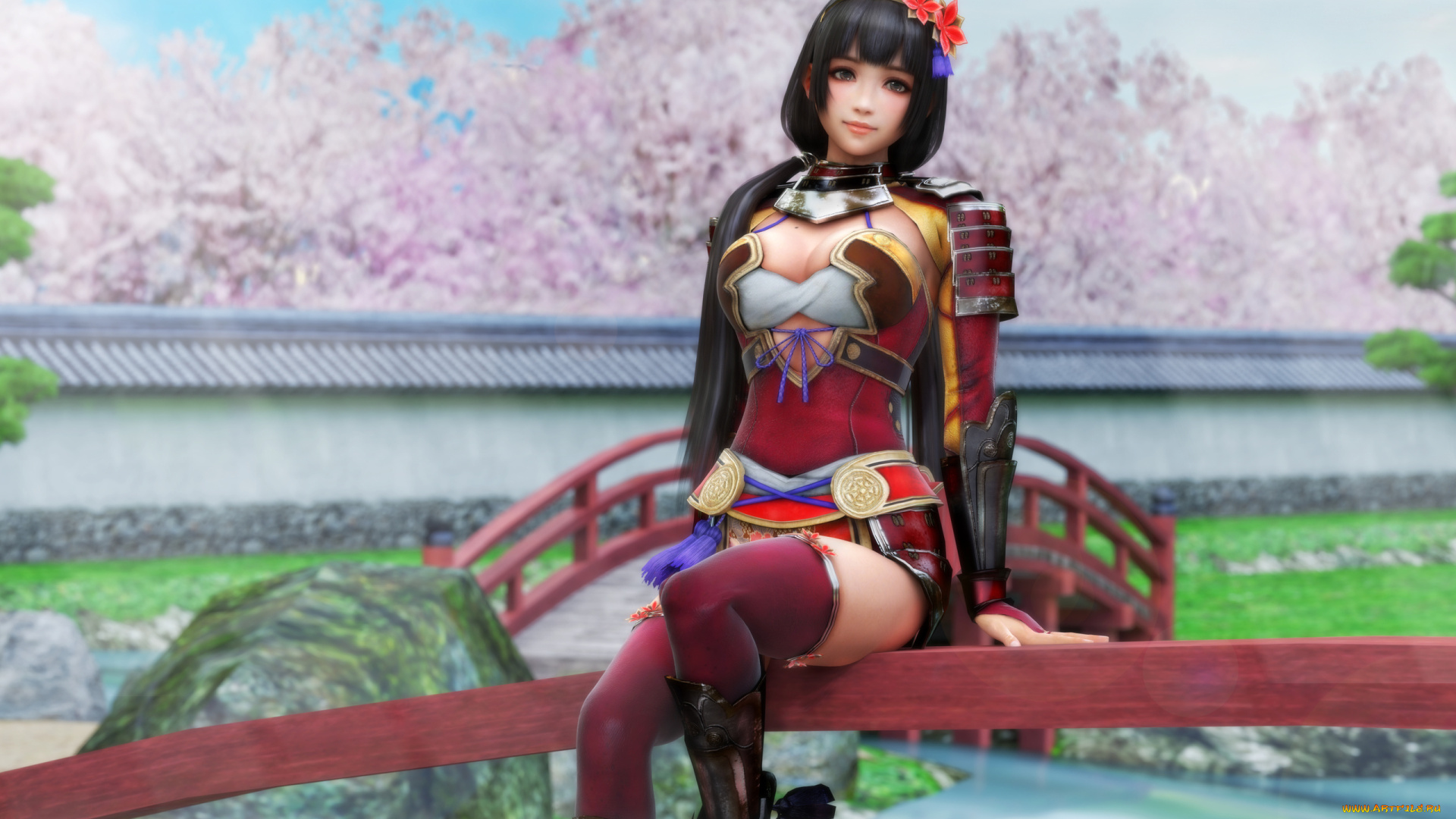 3д, графика, фантазия, , fantasy, взгляд, фон, девушка