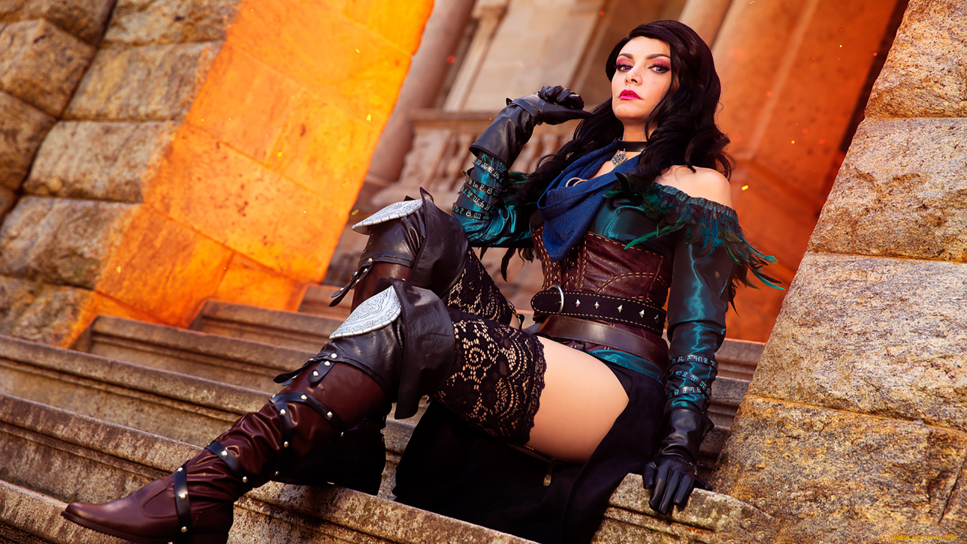 3д, графика, люди, , people, девушка, взгляд, фон