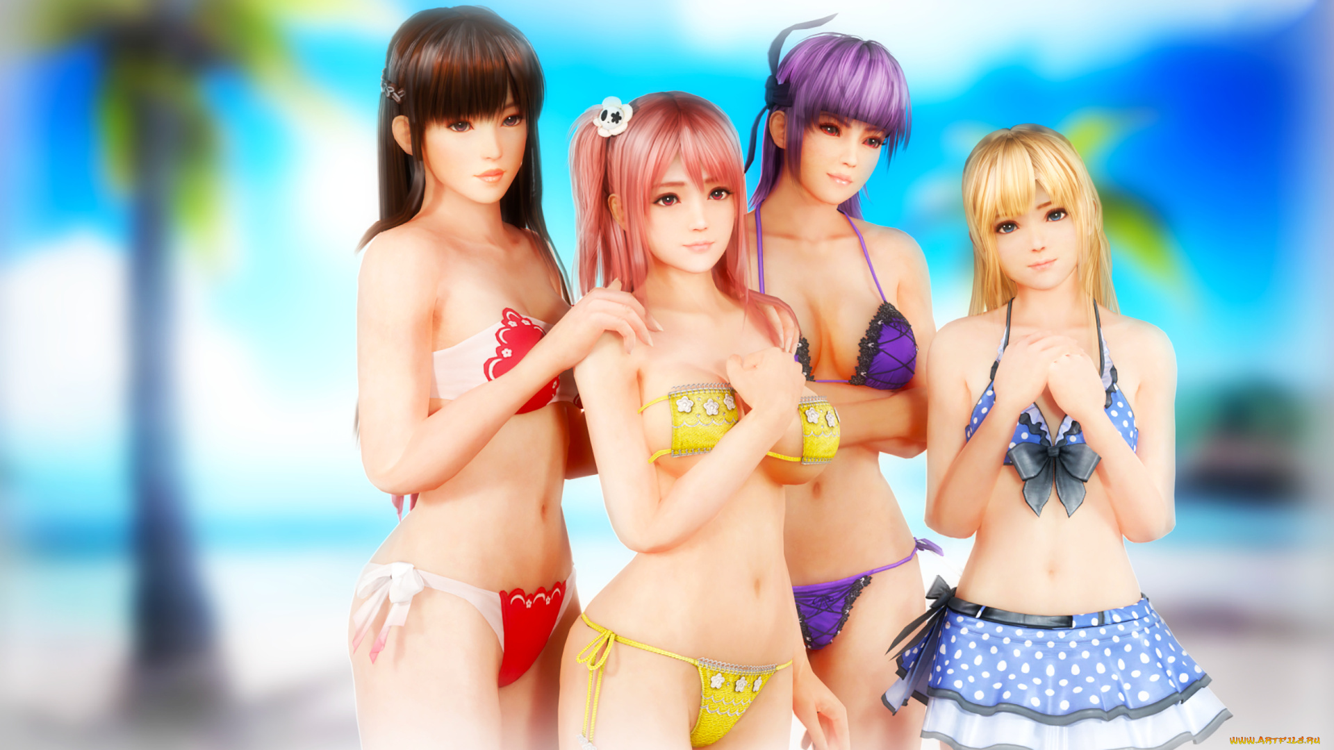 3д, графика, люди, , people, фон, девушки, взгляд