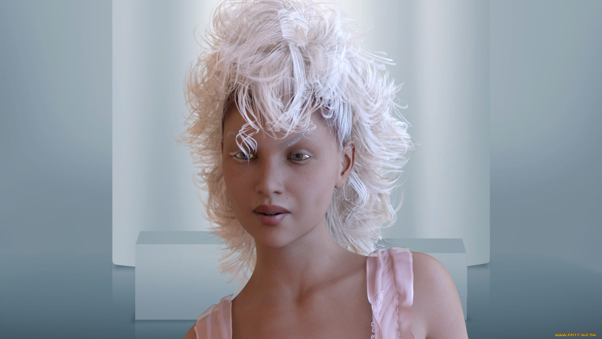 3д, графика, люди, , people, фон, взгляд, девушка