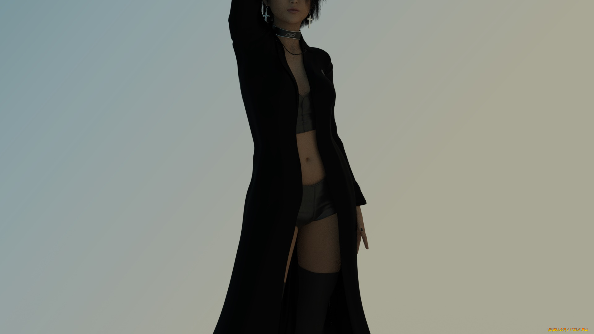 3д, графика, люди, , people, фон, взгляд, девушка