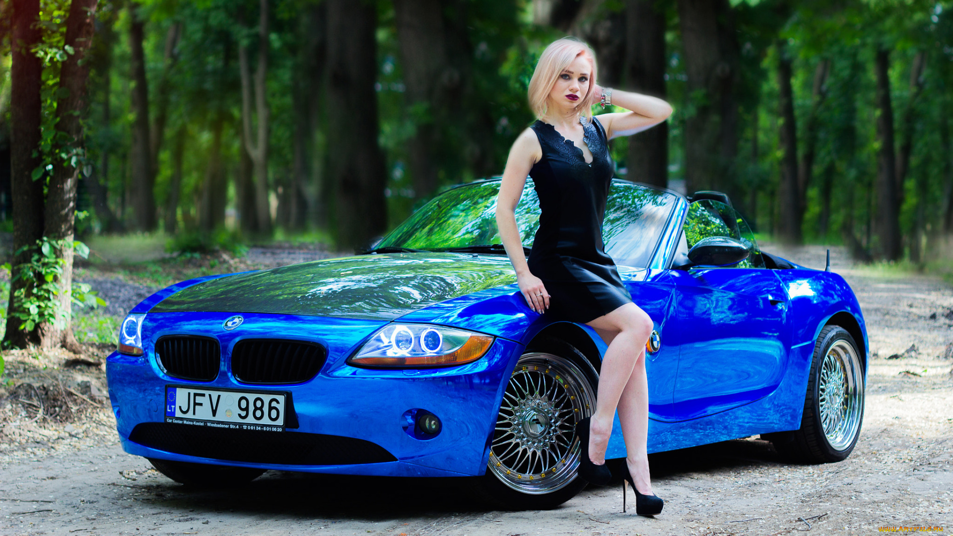 автомобили, -авто, с, девушками, авто, девушки