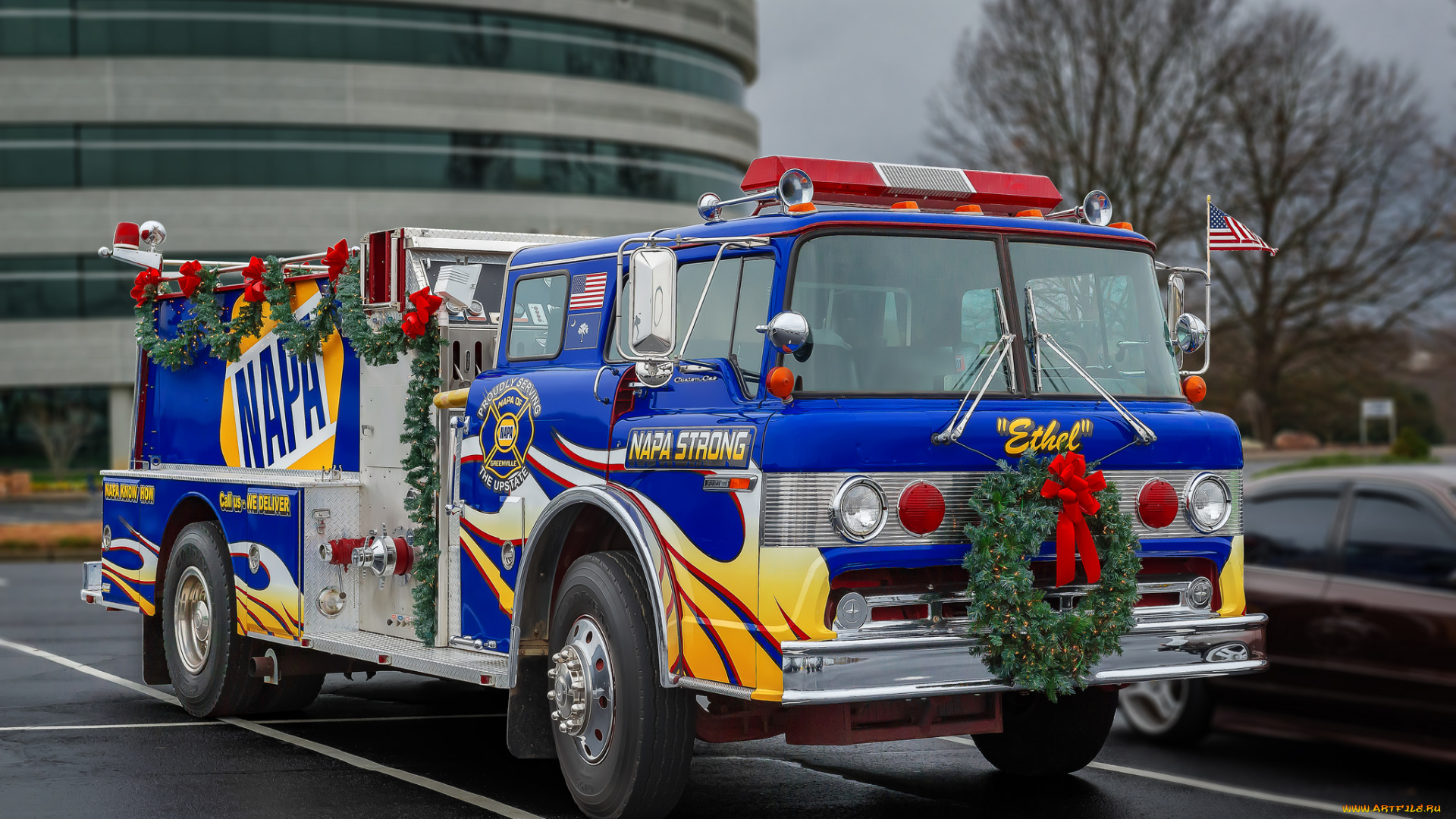 автомобили, пожарные, машины, пожарка