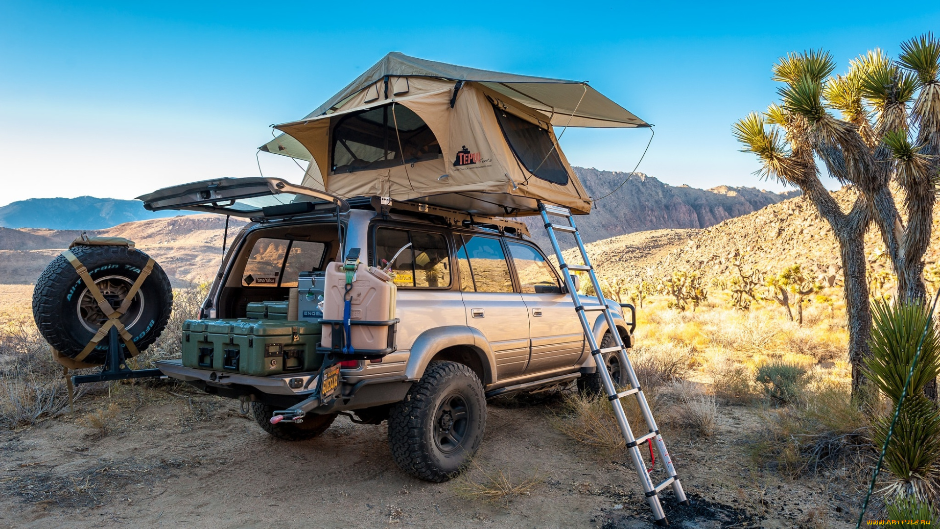 автомобили, toyota, кемпинг