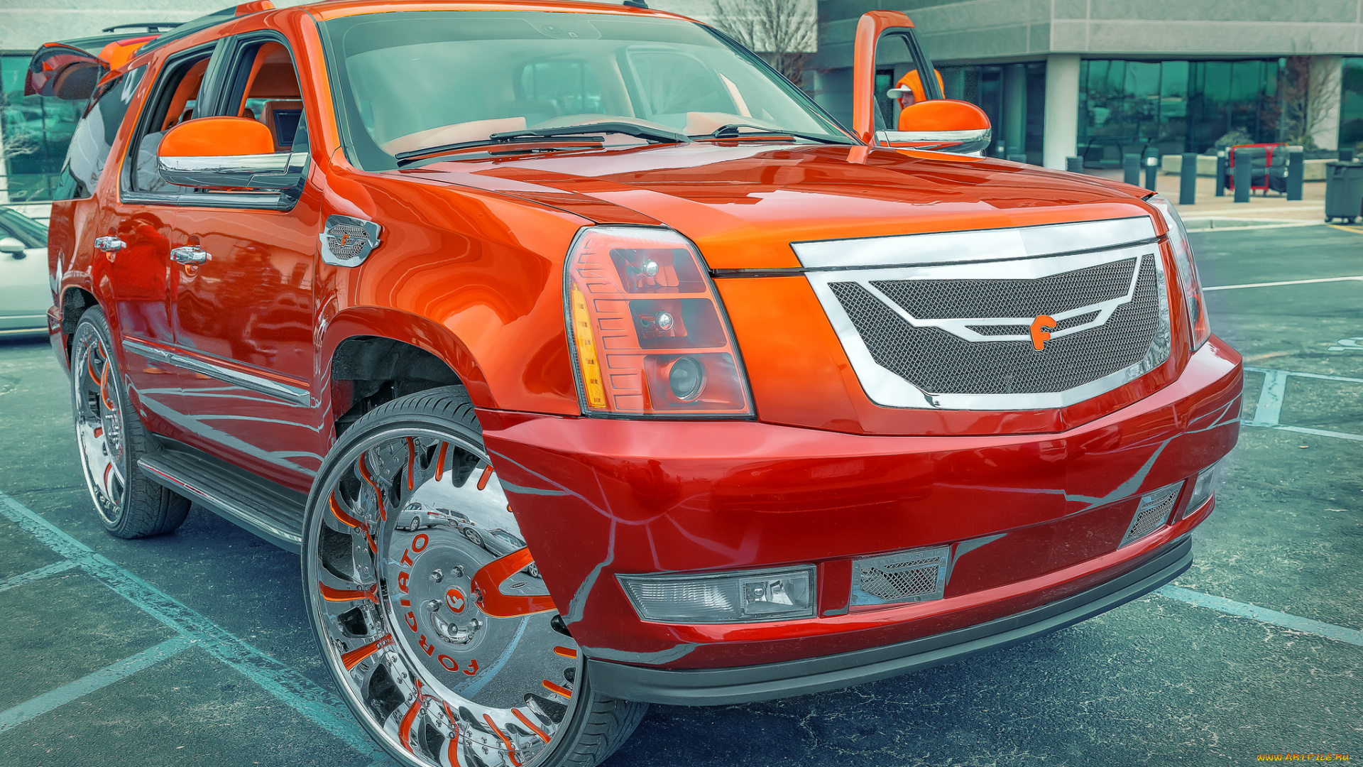 cadillac, escalade, donk, автомобили, cadillac, спорткар