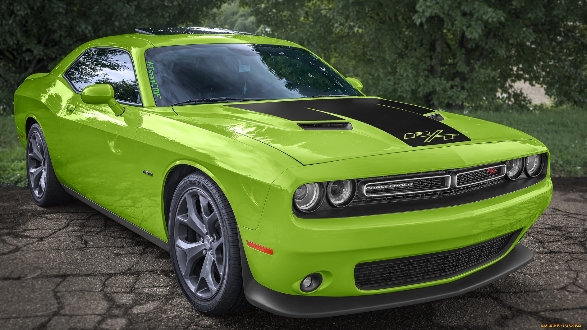 dodge, challenger, rt, автомобили, dodge, спорткар