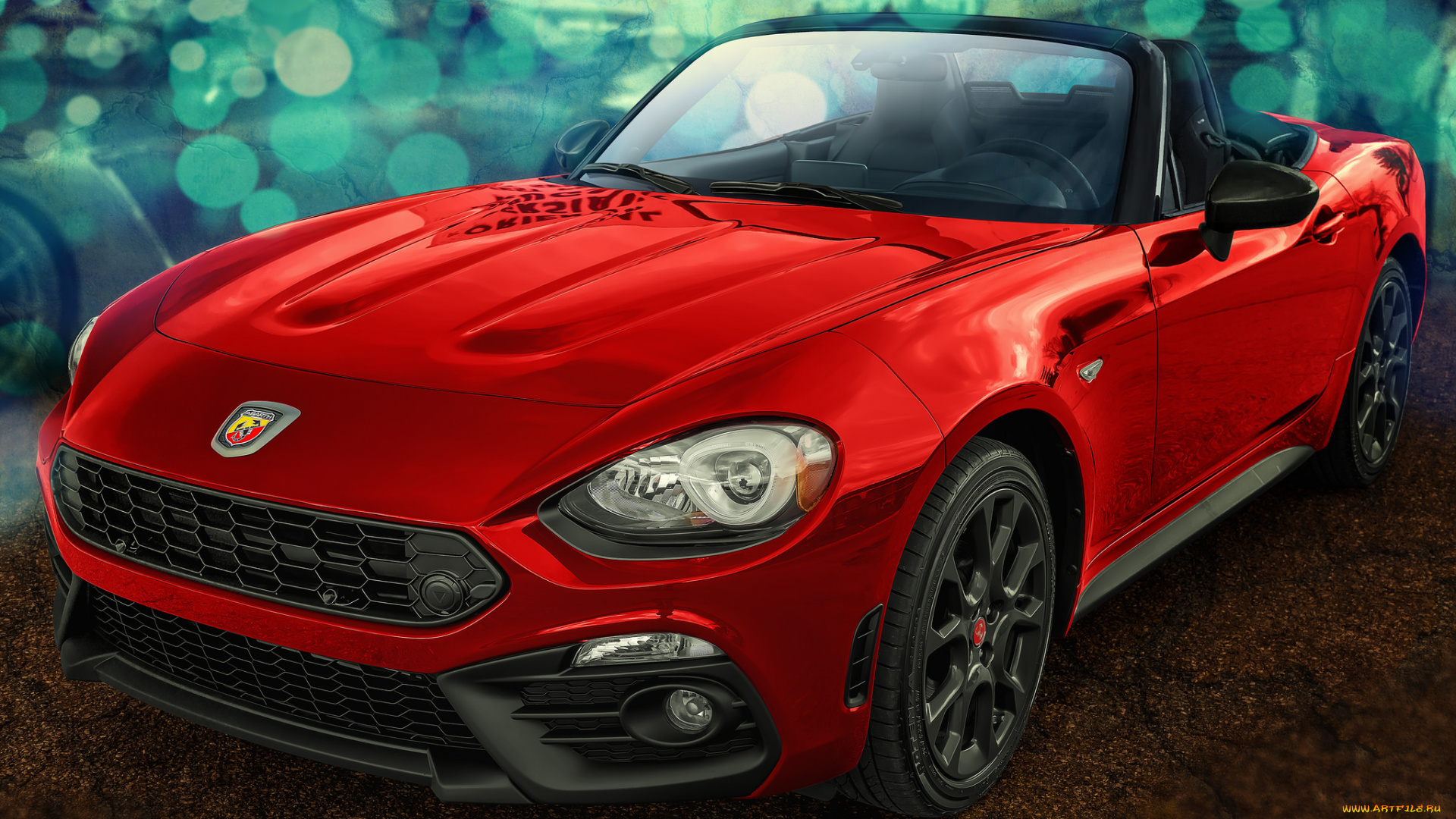 fiat, 124, spider, abarth, автомобили, fiat, спорткар